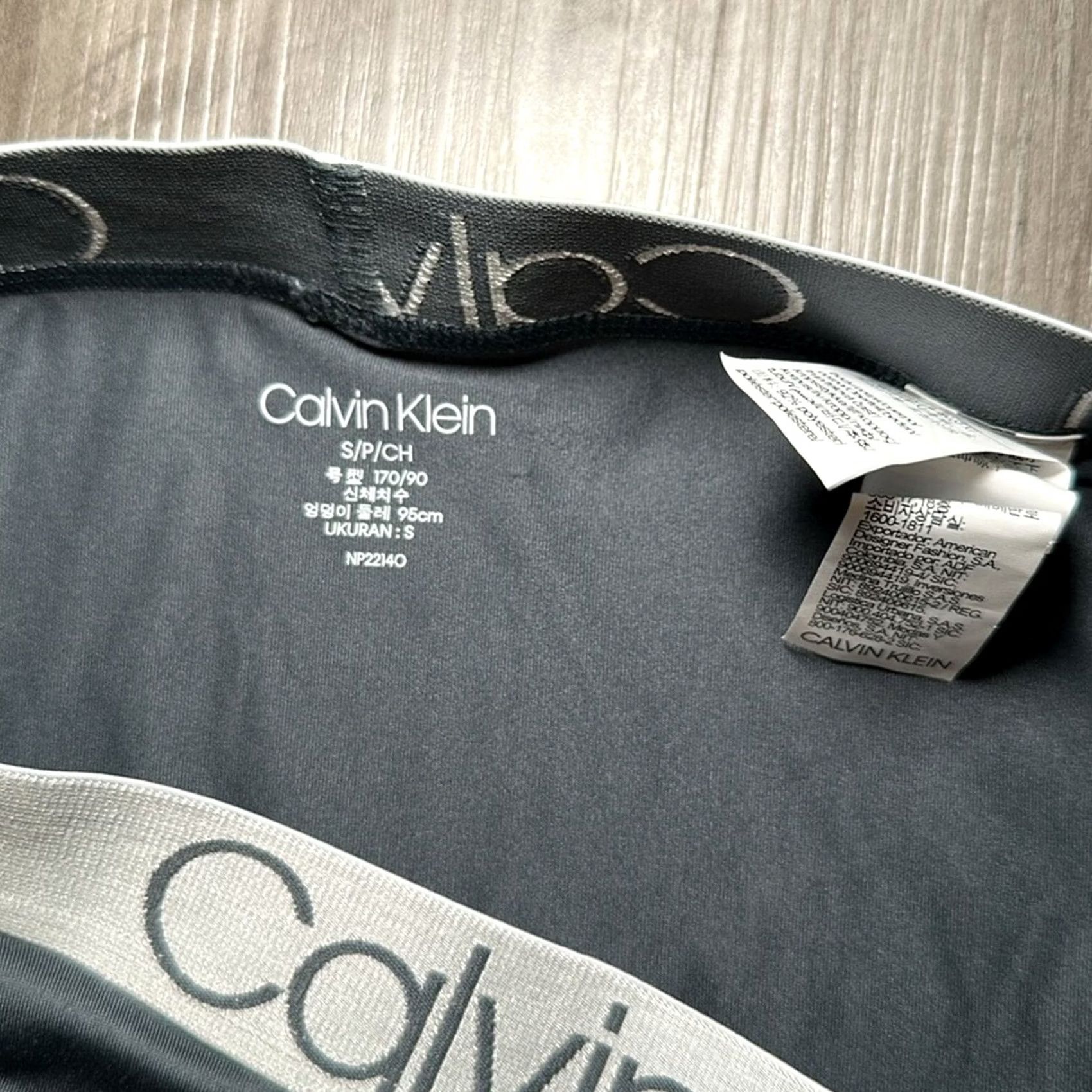 Calvin Klein Calvin Klein Boxer Brief - Small - Mens - Underwear - Gray - Microfiber - Boxer Brief - S Size 36R - 3 Thumbnail