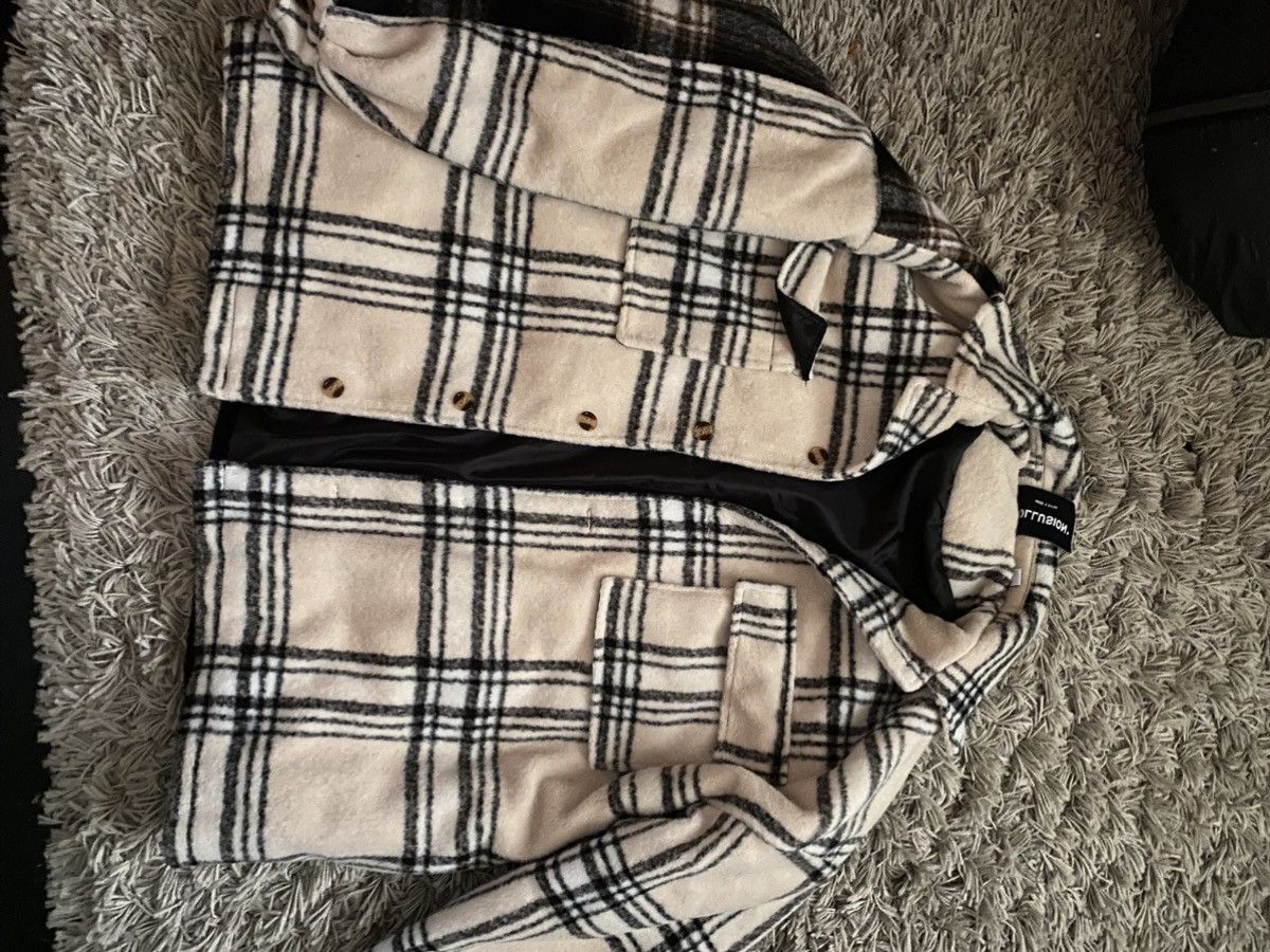 Other 🧥 Beige Plaid Jacket Collusion– Size US M / EU 48-50 / 2 - 3 Thumbnail