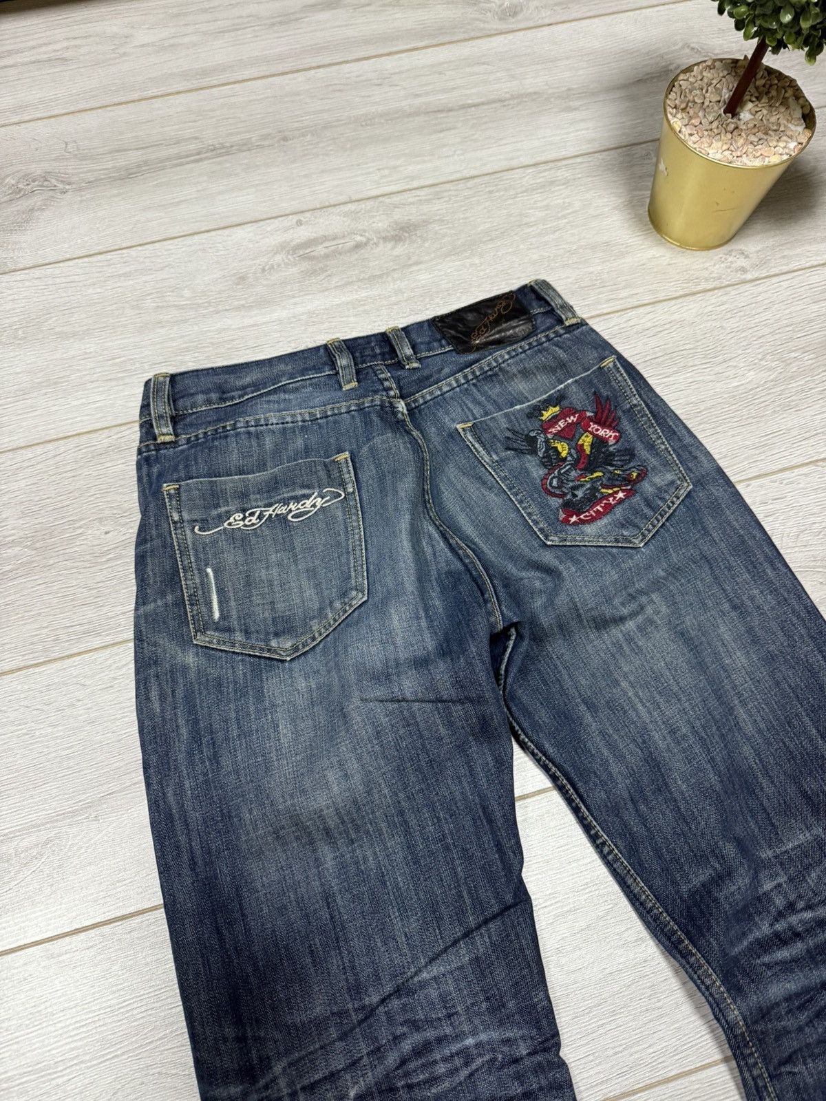 Ed Hardy Ed Hardy New York city jeans skull Size US 32 / EU 48 - 1 Thumbnail