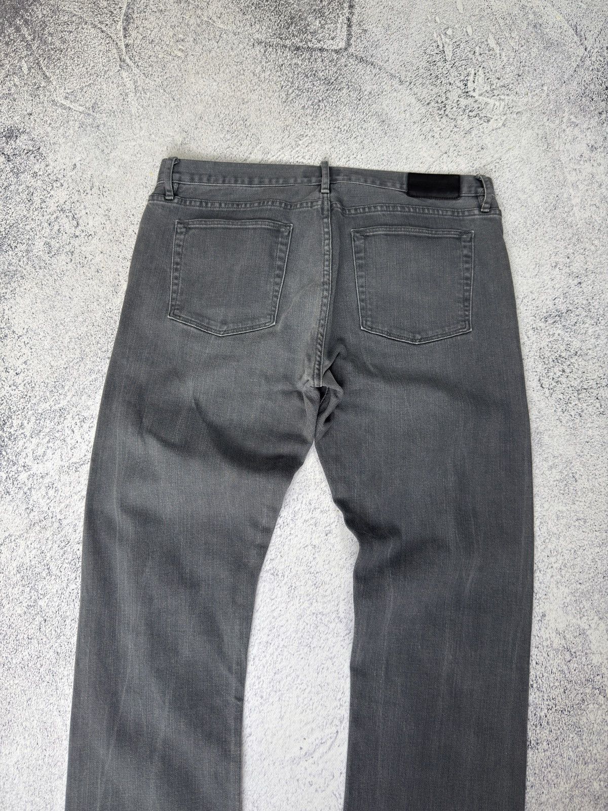 Burberry Burberry London England Straight Leg Grey Jeans Size 36x32 Size US 36 / EU 52 - 3 Thumbnail