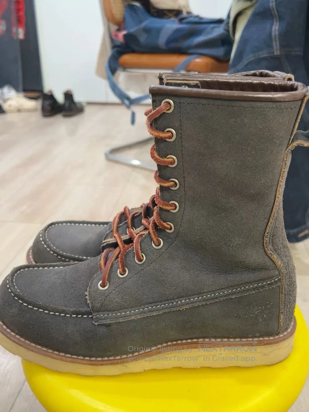 Red Wing Red Wing 8125 Indigo Dyed Version. Size US 7 / EU 40 - 2 Thumbnail