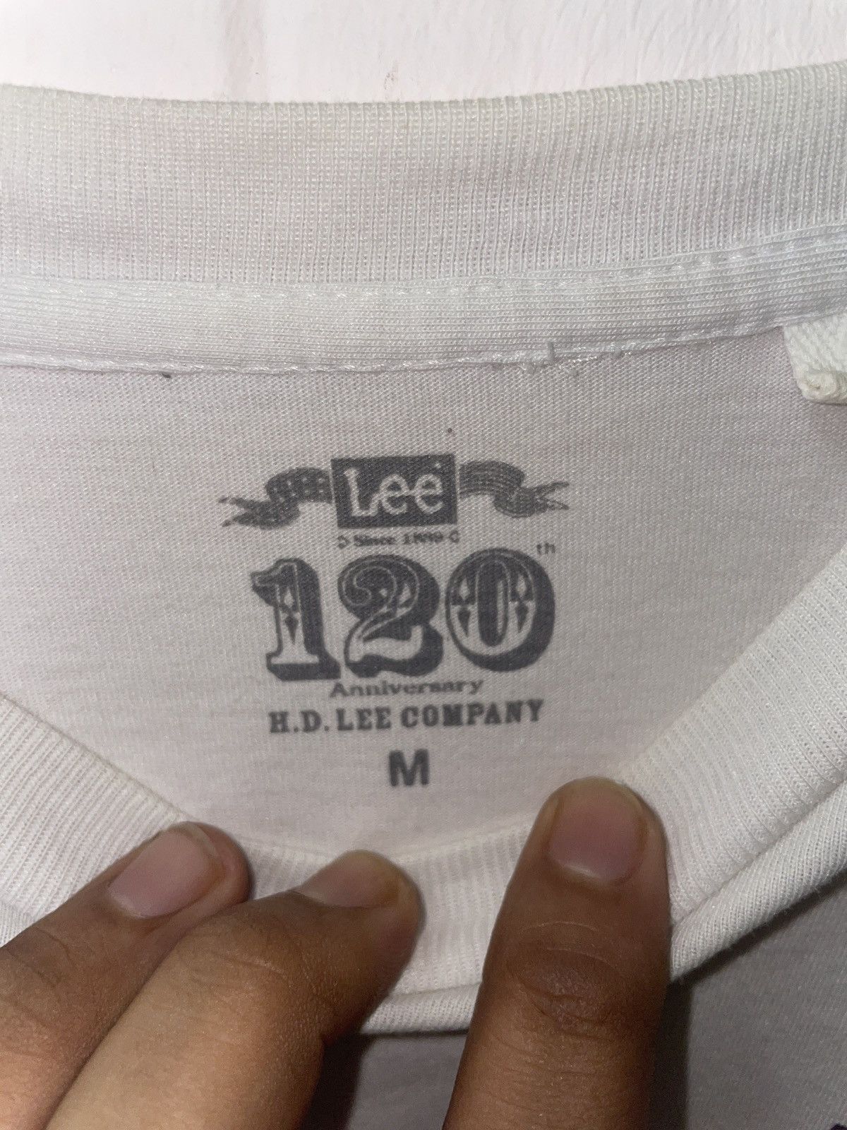 Lee × Vintage Tshirt lee workwear print Size US L / EU 52-54 / 3 - 3 Thumbnail