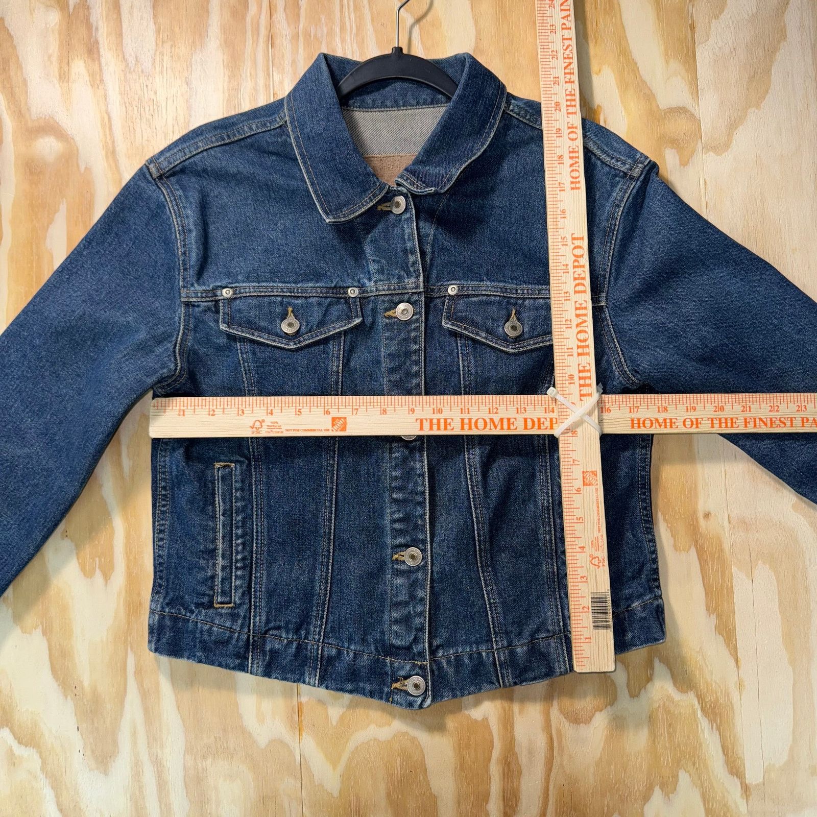 Harley Davidson Vintage Y2K Liz Claiborne harley davidson patch denim jacket Size S / US 4 / IT 40 - 4 Thumbnail