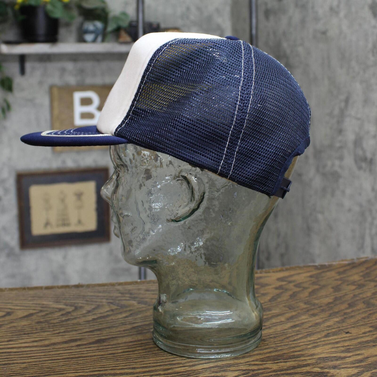 Designer S&A Custom Built Homes Vintage Trucker Hat Blue / White OS Size ONE SIZE - 4 Thumbnail