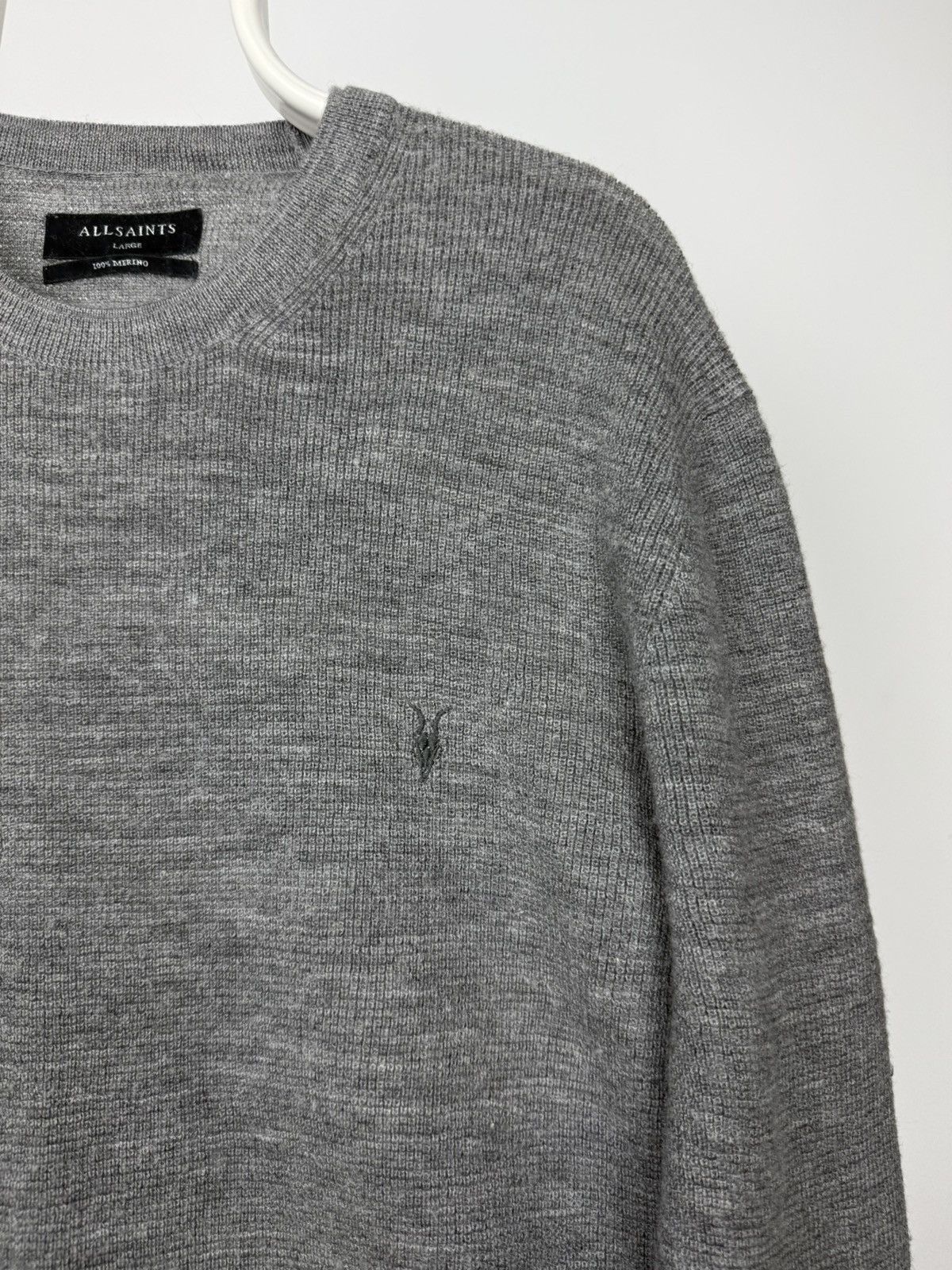 Allsaints Allsaints Merino Wool Sweater Size US L / EU 52-54 / 3 - 3 Thumbnail