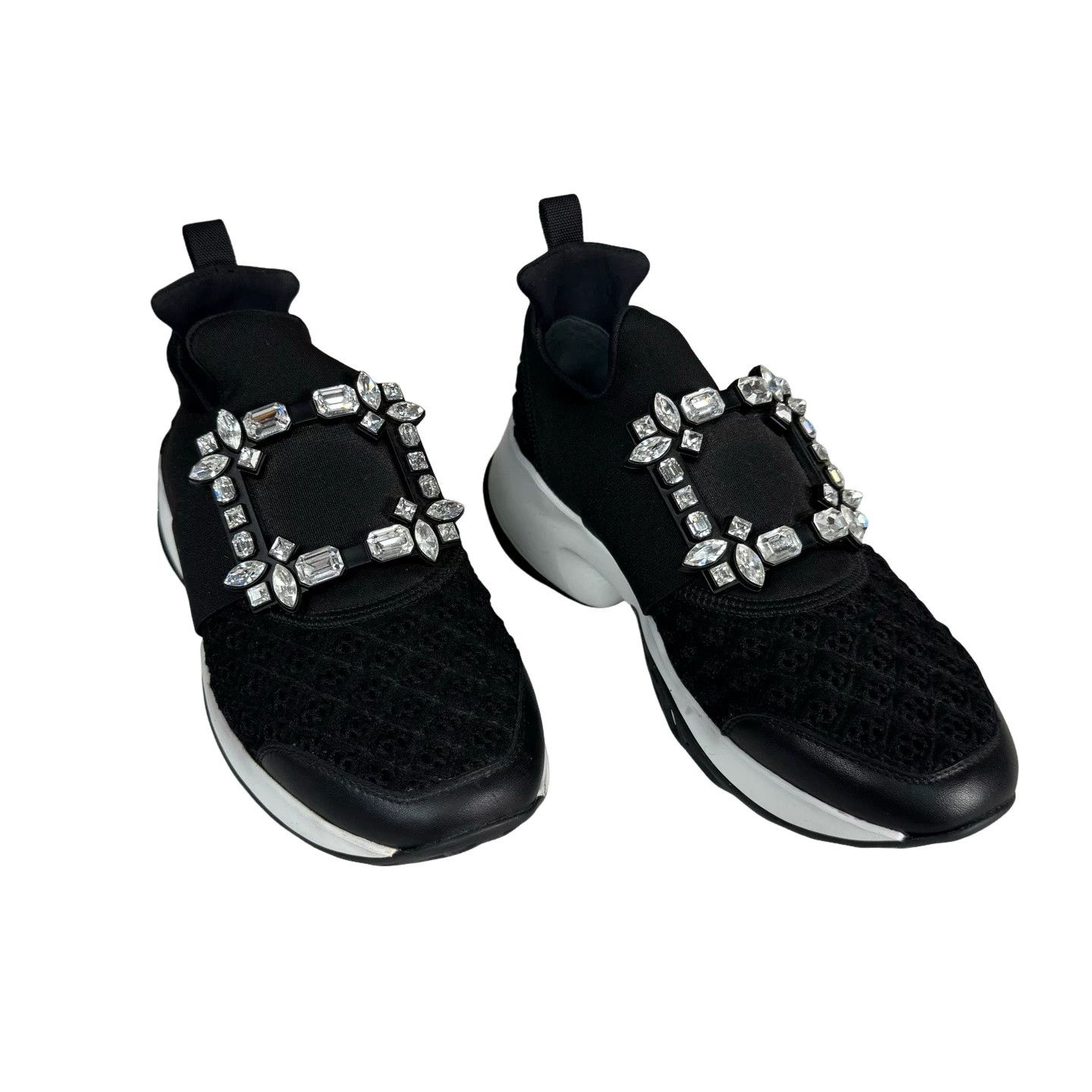 Roger Vivier Roger Vivier Crystal Buckle Sneakers Size 36 Size US 6 / IT 36 - 1 Thumbnail