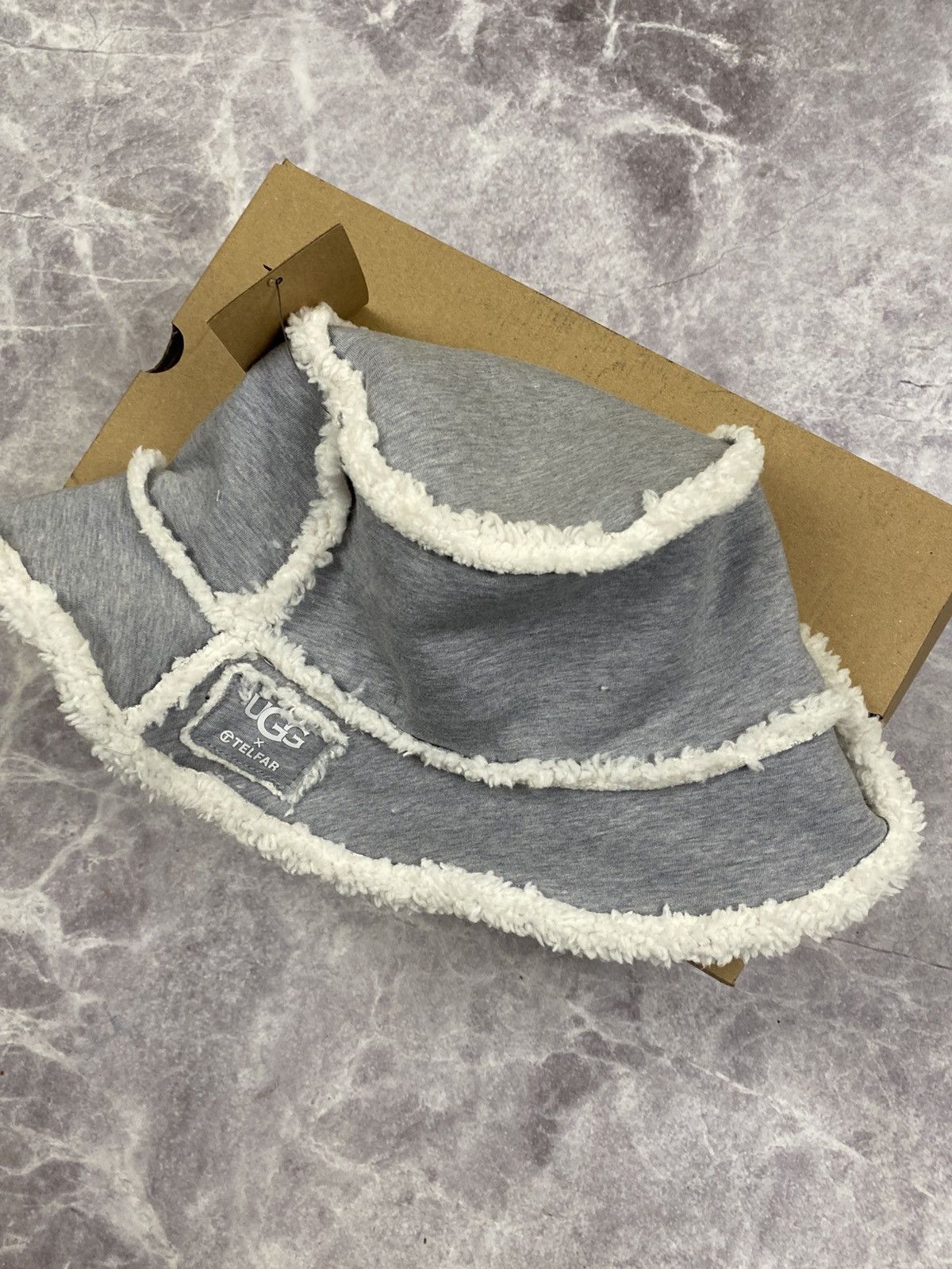 Telfar × Ugg Ugg x Telfar Grey Bucket Hat New Without Tag Size ONE SIZE - 9 Thumbnail