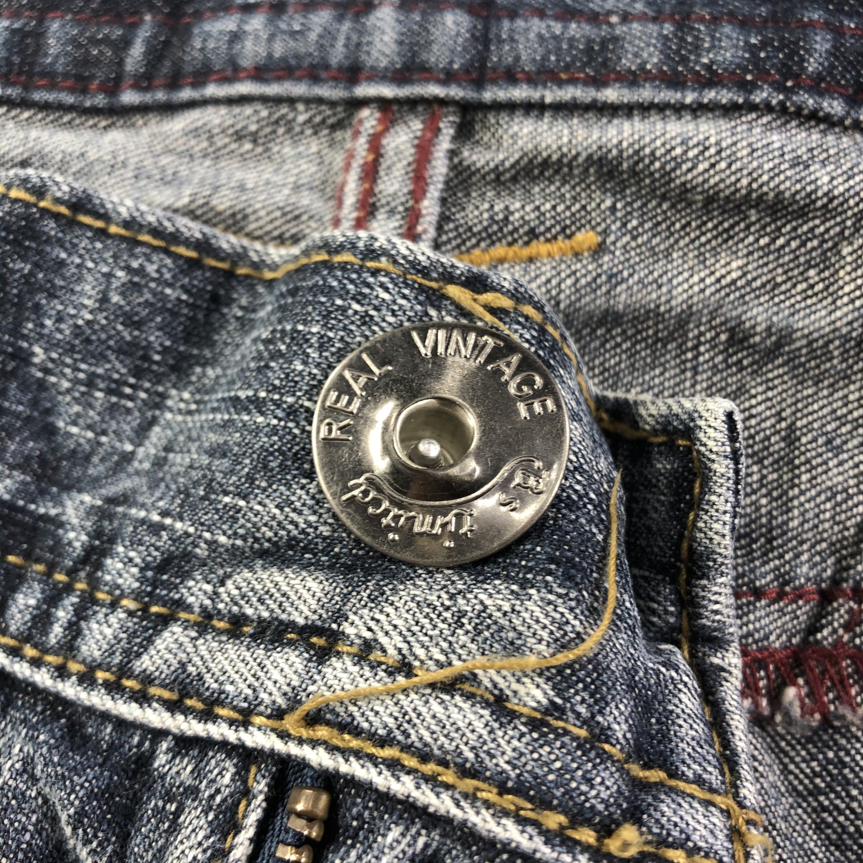 Japanese Brand Japanese Brand Superubis Denim Faded Blue Jeans KJ1613 Size US 30 / EU 46 - 9 Thumbnail