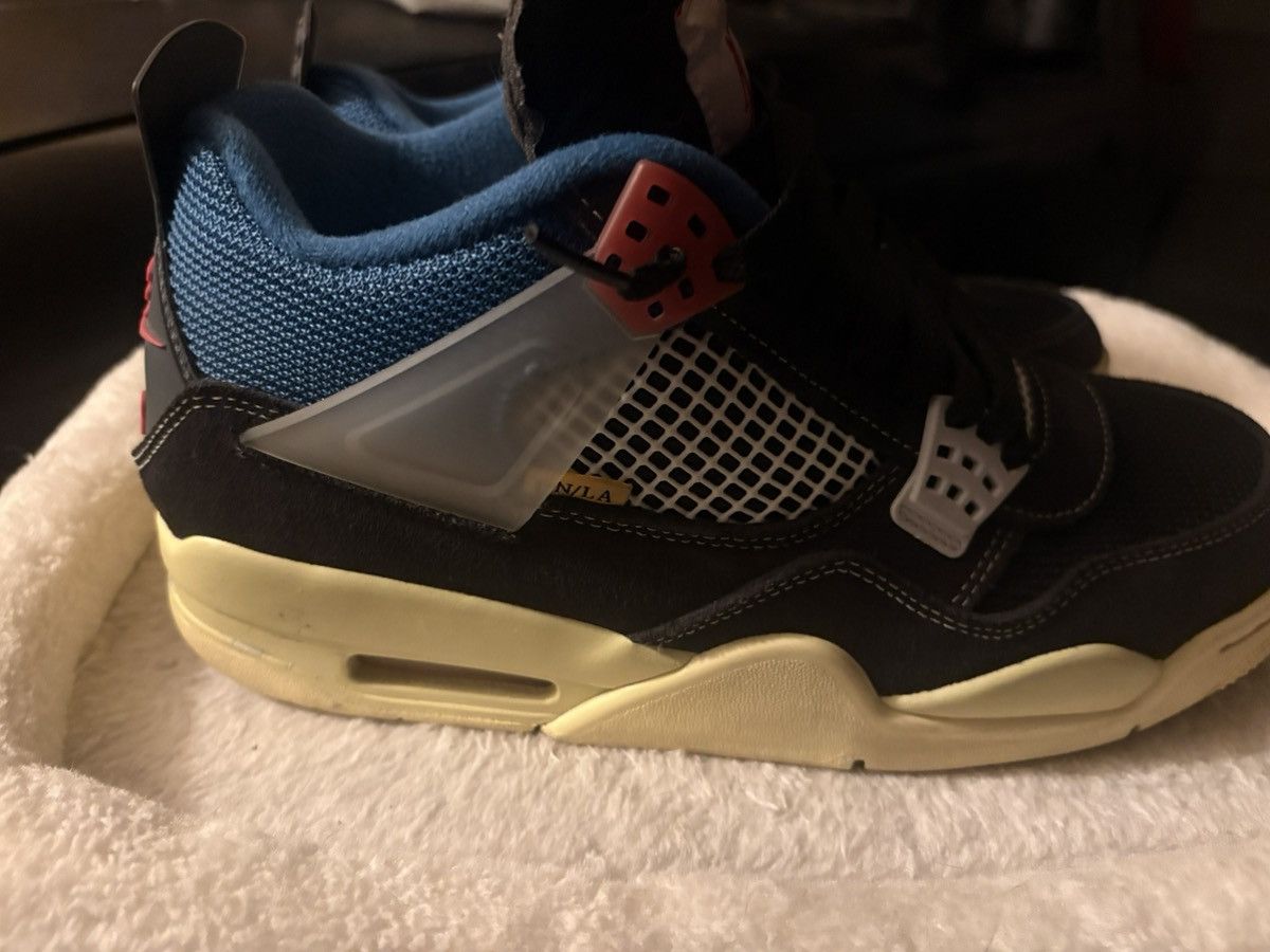 Jordan Brand × Union LA Union la air jordan 4 off noir Size US 9 / EU 42 - 4 Thumbnail