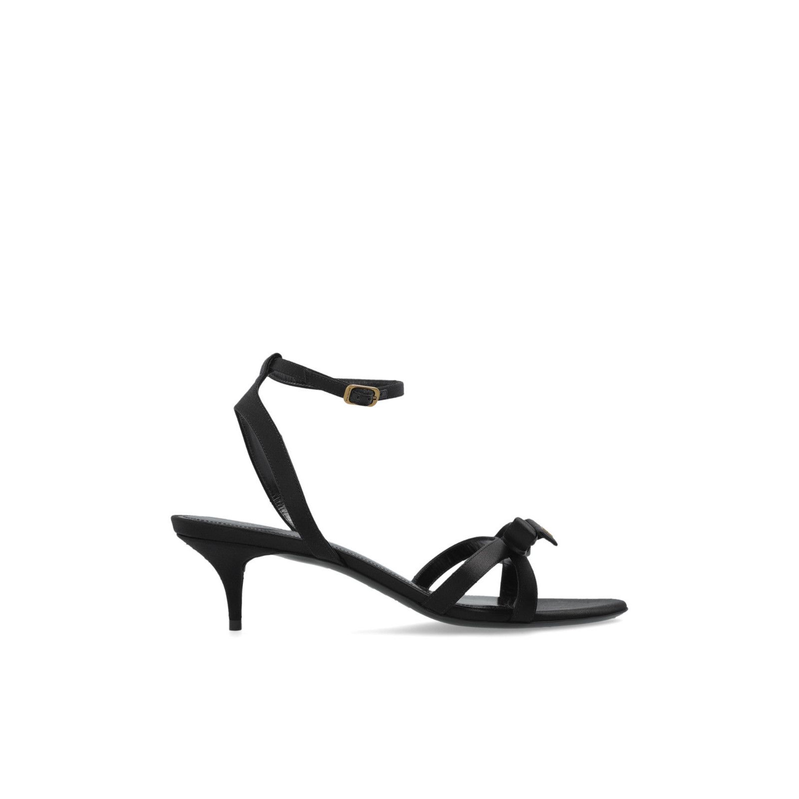 BALENCIAGA Black Satin Sandals New & Authentic (Women's size