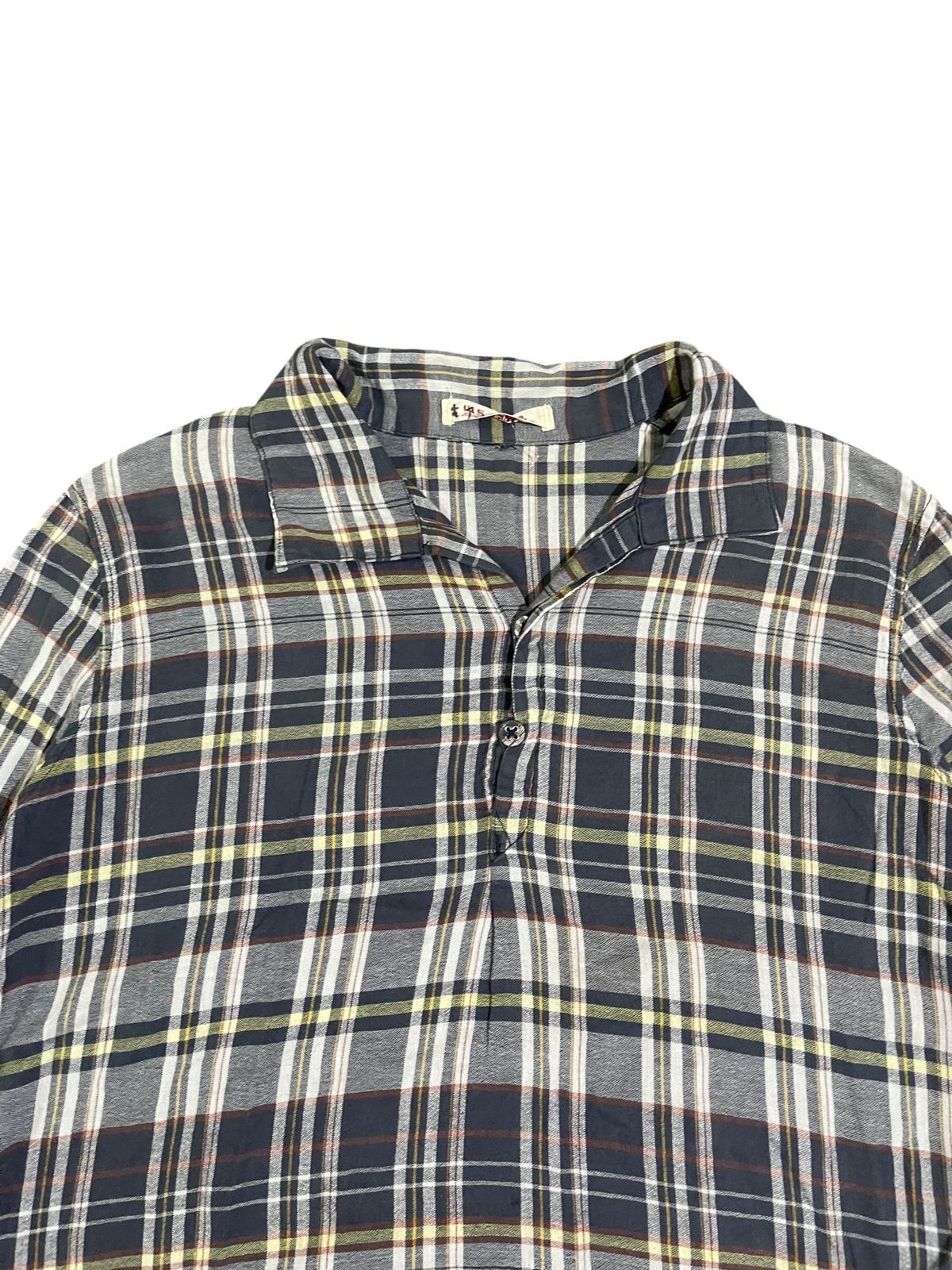 45rpm 45RPM Joubu De Nagamochi Checkers Button Ups Size M / US 6-8 / IT 42-44 - 5 Thumbnail