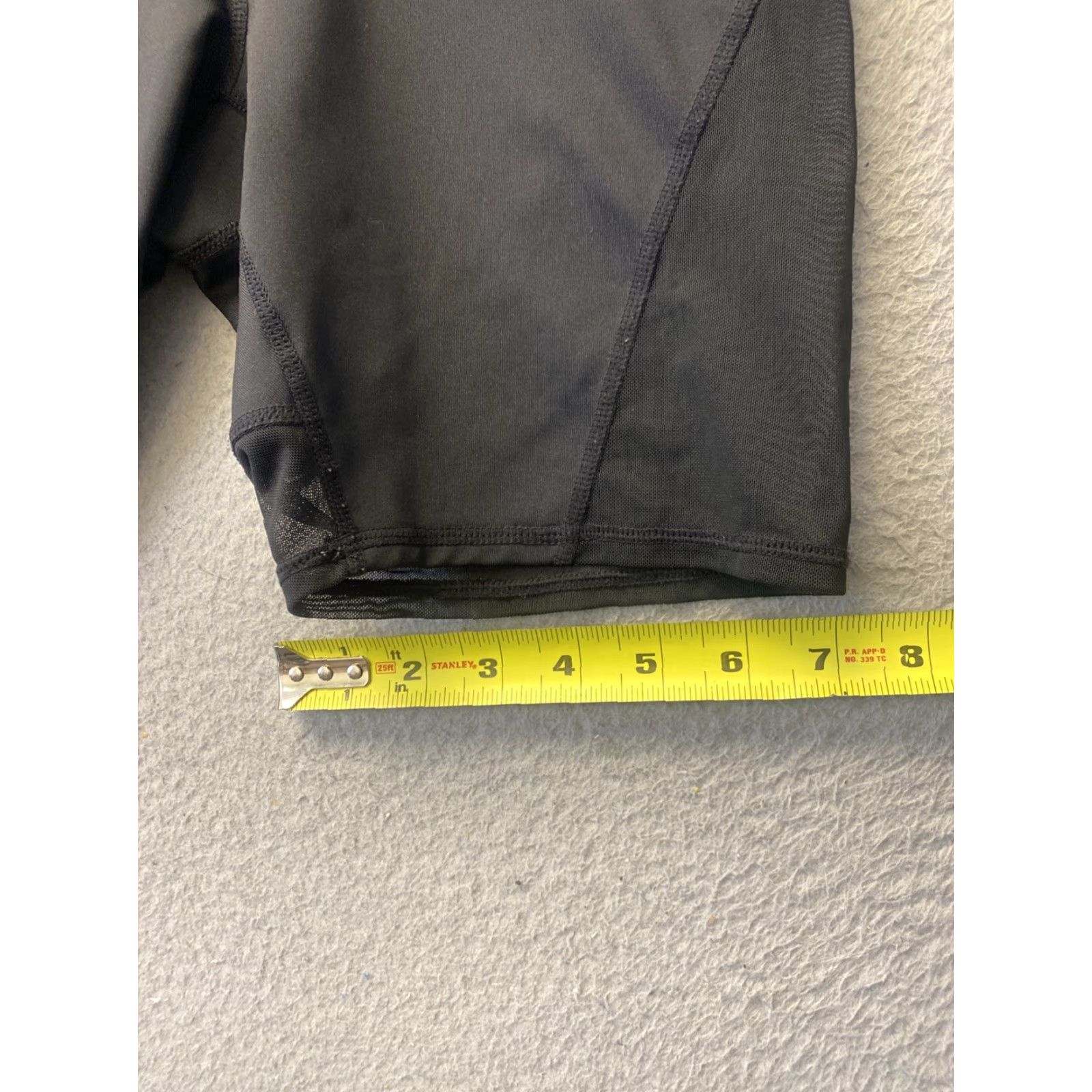 Vintage Zella Biker Cycling Shorts Contender High Rise M Medium Black /120-15 Size 32" / US 10 / IT 46 - 7 Thumbnail