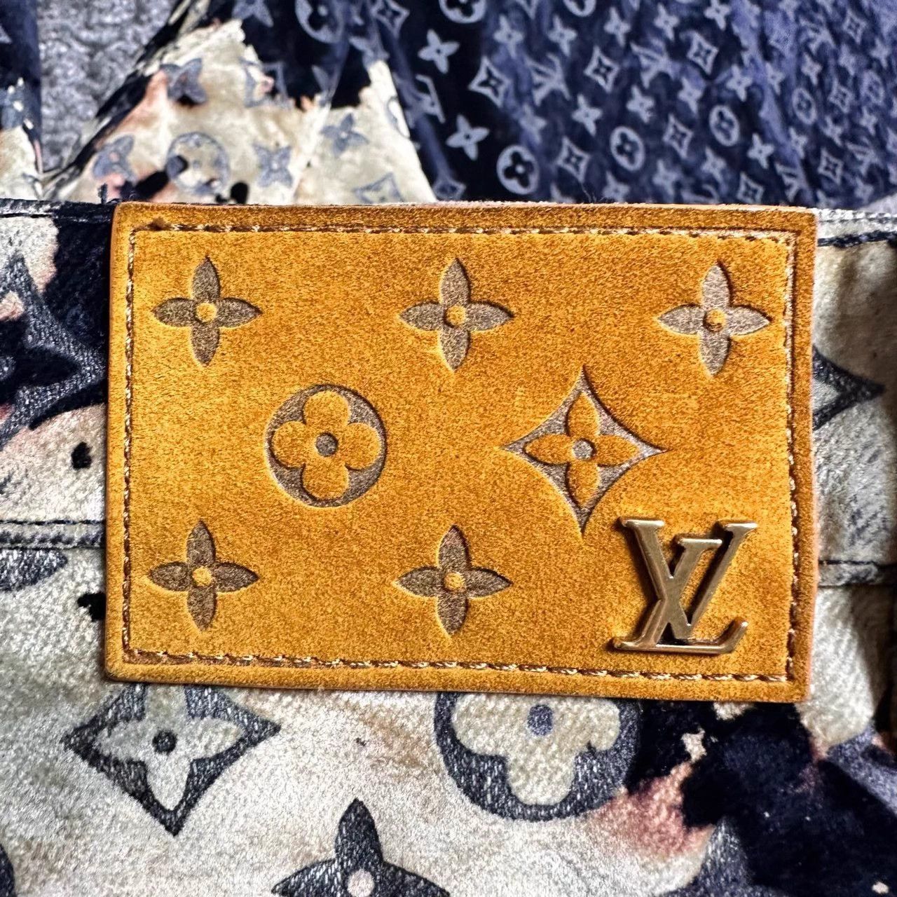 Louis Vuitton LV SS24 Sunset Clouds Bonfire Flocked Pants 34 Size US 34 / EU 50 - 6 Thumbnail