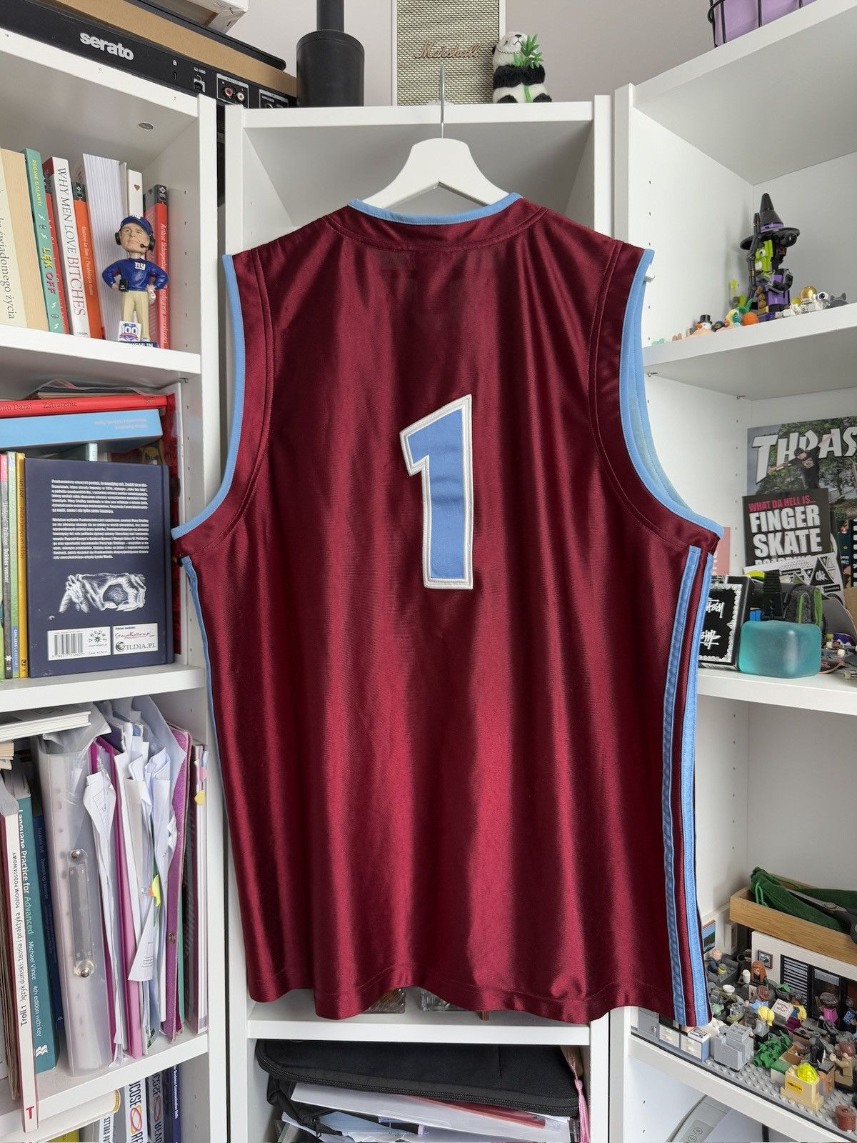 Adidas × Vintage Vintage y2k Adidas big logo baggy basketball jersey hiphop Size US XL / EU 56 / 4 - 2 Thumbnail