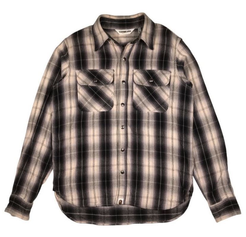 Bape shirt brown