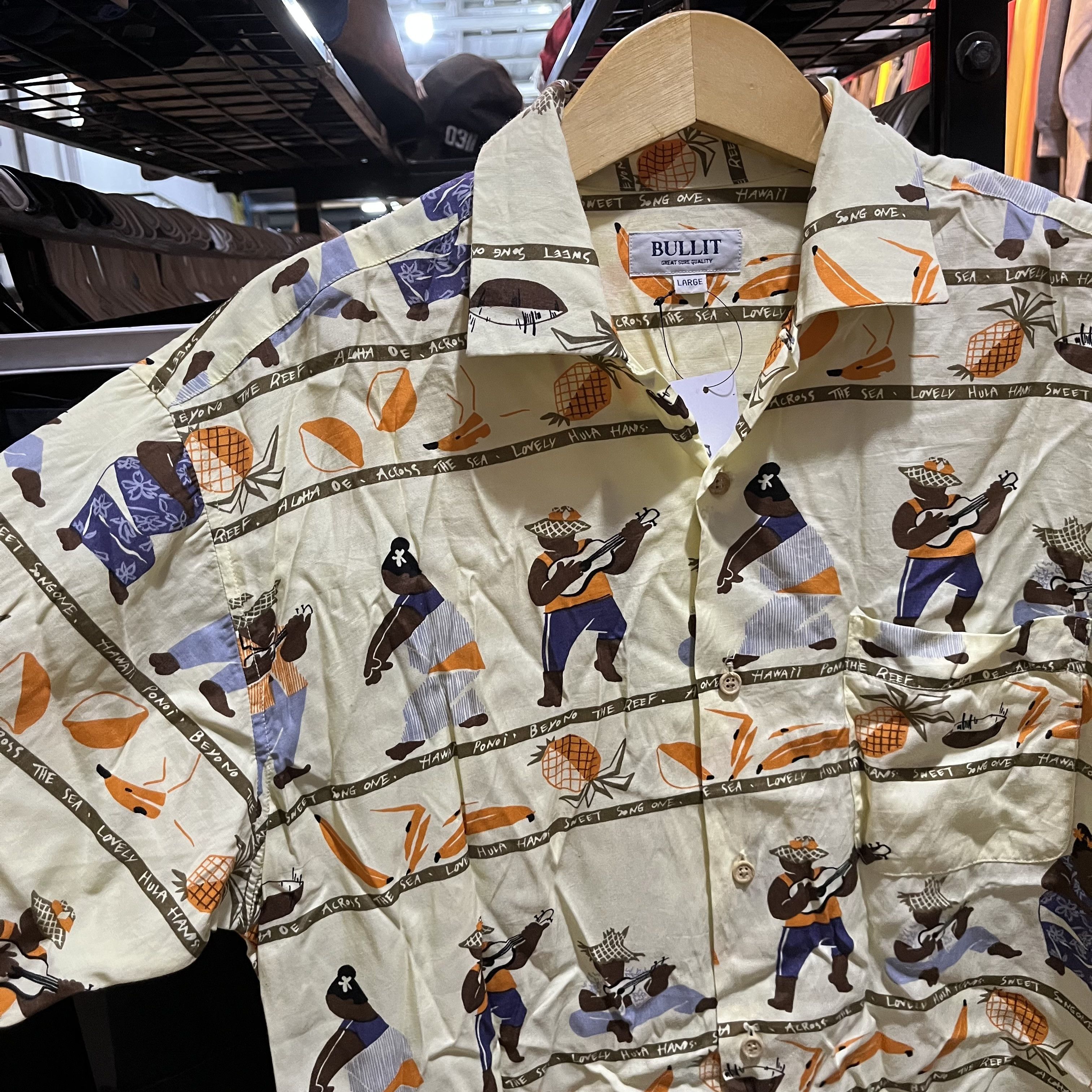 Japanese Brand × Le Grande Bleu (L.G.B.) Built short sleeve hawaiian open collar shirt Size US L / EU 52-54 / 3 - 5 Thumbnail