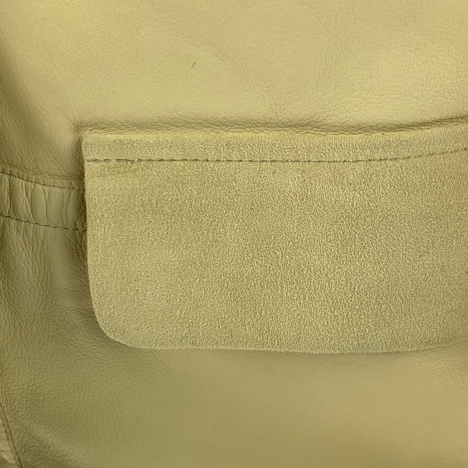 Other NO BRAND Size S Yellow Suede Reversible Jacket Blazer Size S / US 4 / IT 40 - 5 Thumbnail