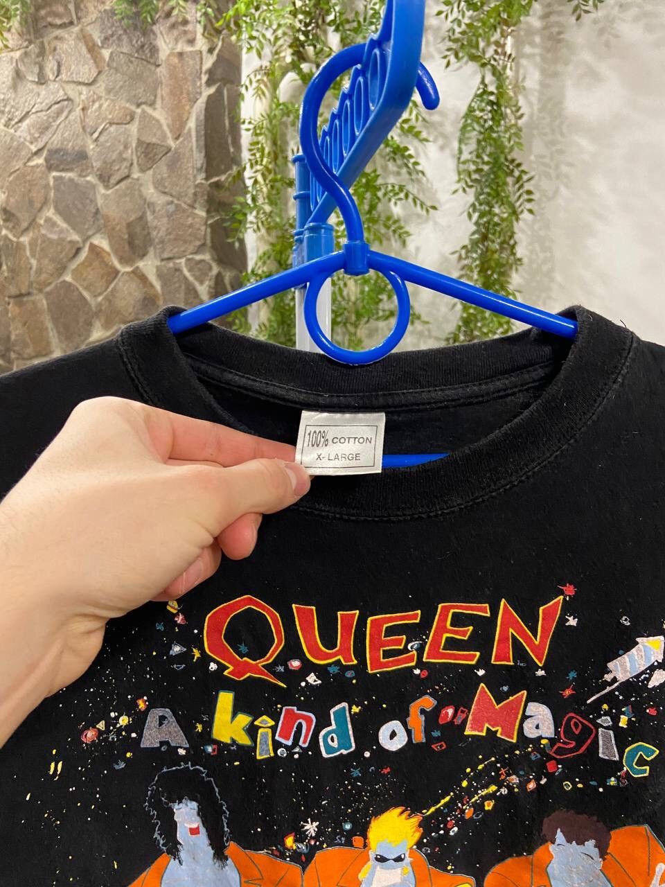Band Tees Vintage 1986 Queen A King Of Magic All Over Print Band Tee Size US XL / EU 56 / 4 - 7 Thumbnail