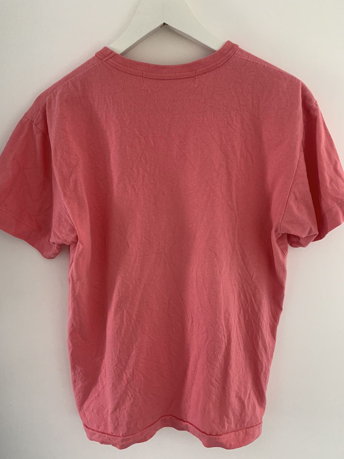 Comme des Garcons Comme Des Garçons Pink Logo T-shirt Size US L / EU 52-54 / 3 - 2 Thumbnail
