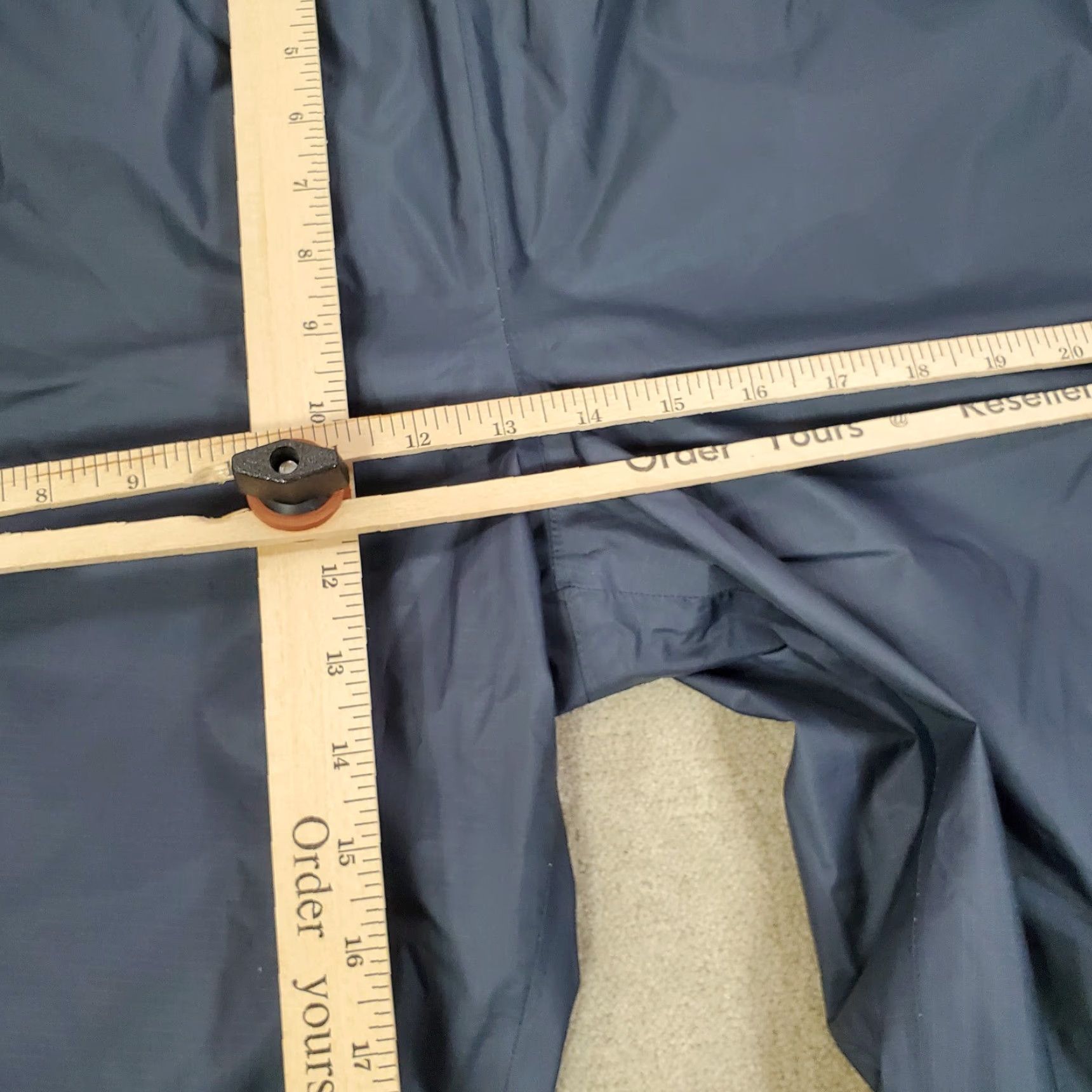 Under Armour Under Armour Storm 3 Pants Mens 2XL Blue Nylon Windbreaker Waterproof Regular Inseam 32 in St raight Pockets Logo Size US 39 - 6 Thumbnail