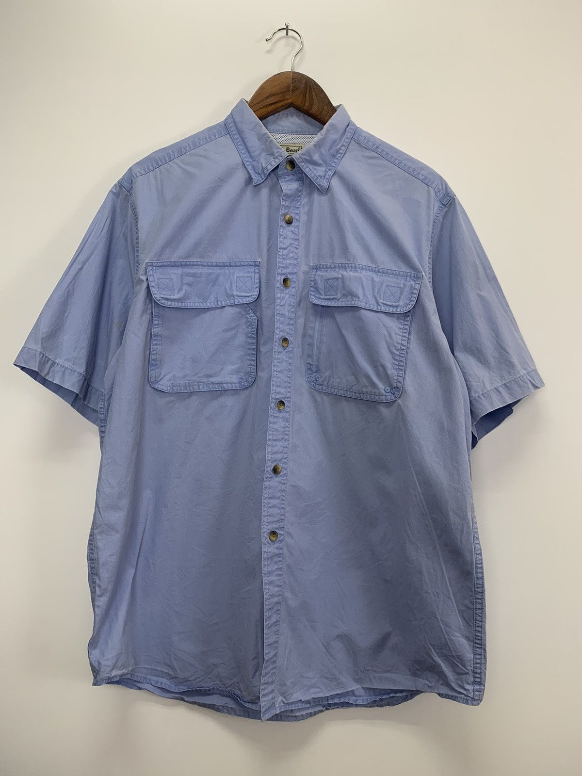 L.L. Bean × Vintage Vintage L.L.Bean Button Up Size US M / EU 48-50 / 2 - 1 Thumbnail