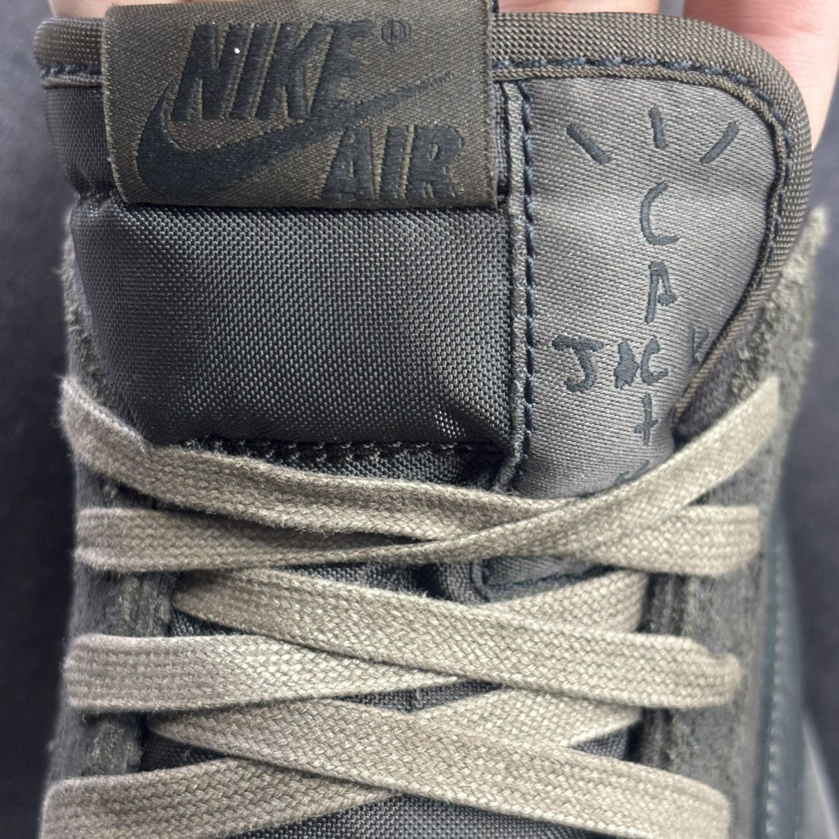 Nike × Travis Scott Nike X Travis Scott Jordan 1 Low “Velvet Brown” Size US 12.5 / EU 45-46 - 6 Thumbnail