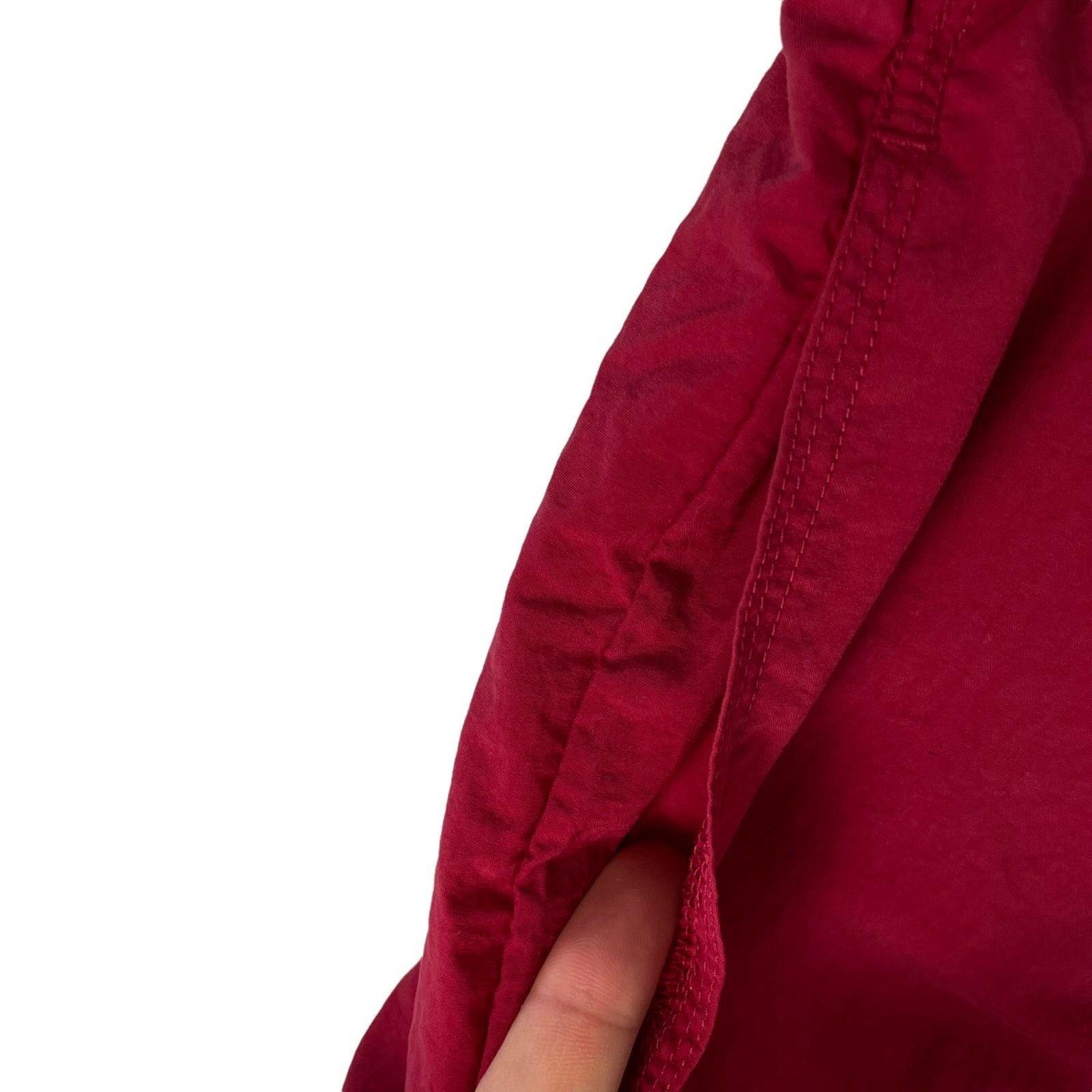 Nike × Vintage Nike Vintage Shorts Red Size M 90s Size US 34 / EU 50 - 4 Thumbnail
