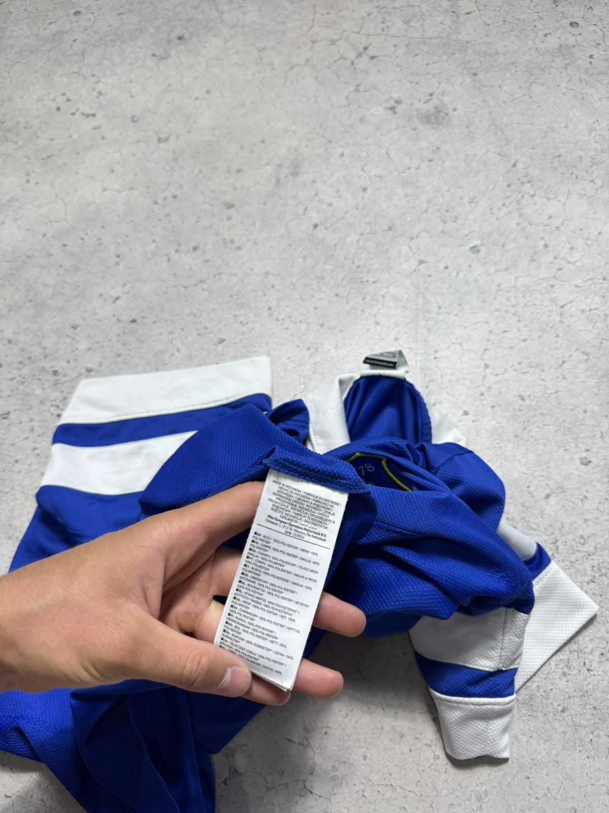 Nike Nike FC Everton 2013/2014 Vintage Soccer Jersey Size US M / EU 48-50 / 2 - 9 Thumbnail