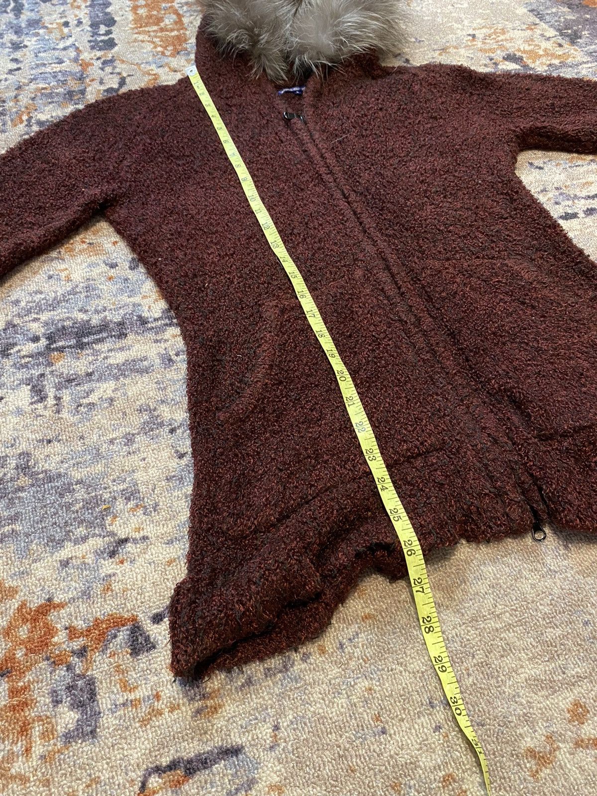 semanticdesign Fur hoodie knitted semanticdesign japan Size US L / EU 52-54 / 3 - 8 Thumbnail