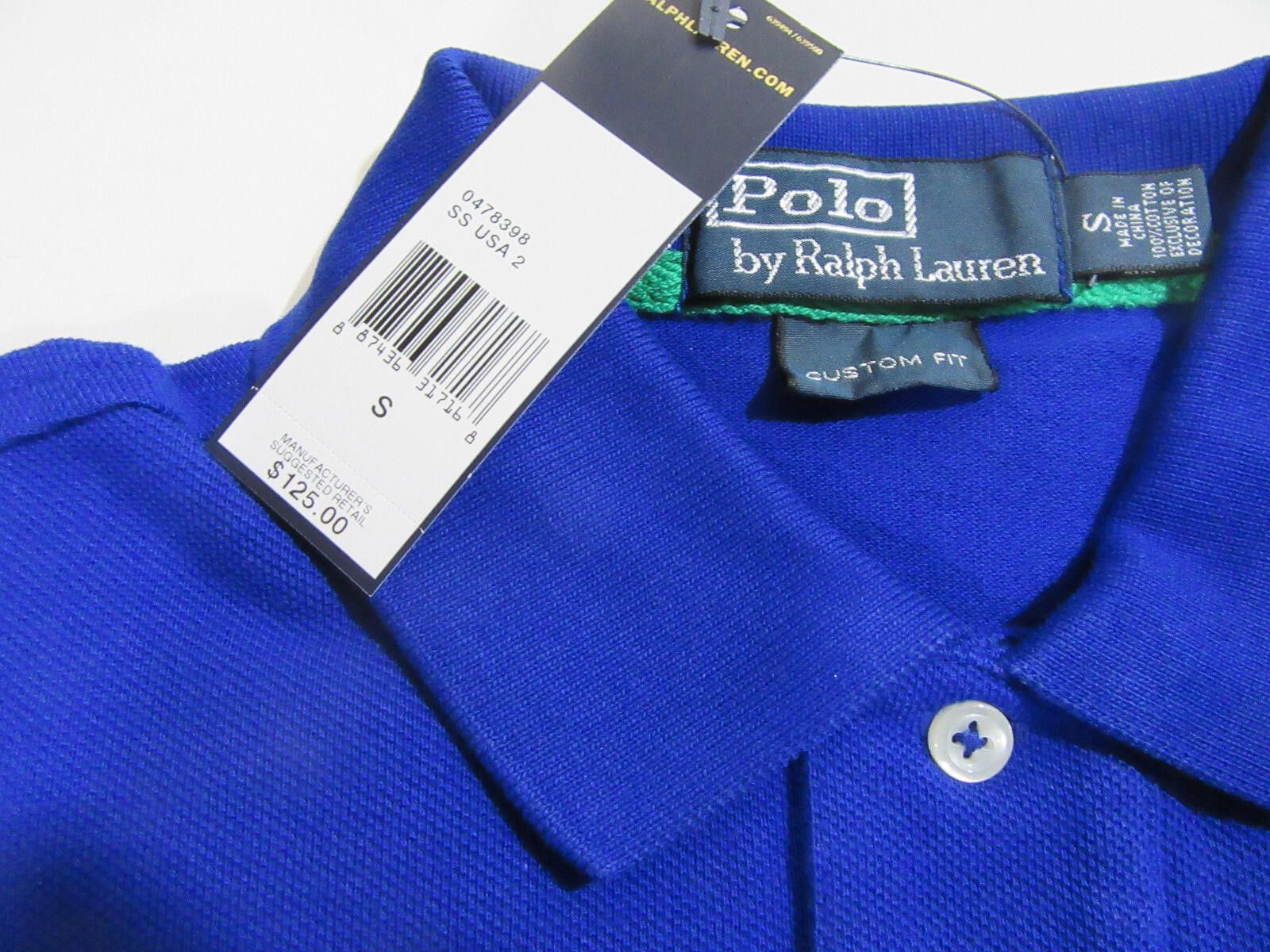 Polo Ralph Lauren Polo Ralph Lauren Men's Custom Fit Big Pony USA Shirt Size S Size US S / EU 44-46 / 1 - 3 Thumbnail
