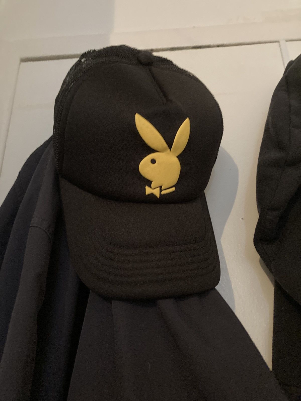 Playboy PLAYBOY X PLEASURES BUNNY TRUCKER HAT Size ONE SIZE - 1 Thumbnail
