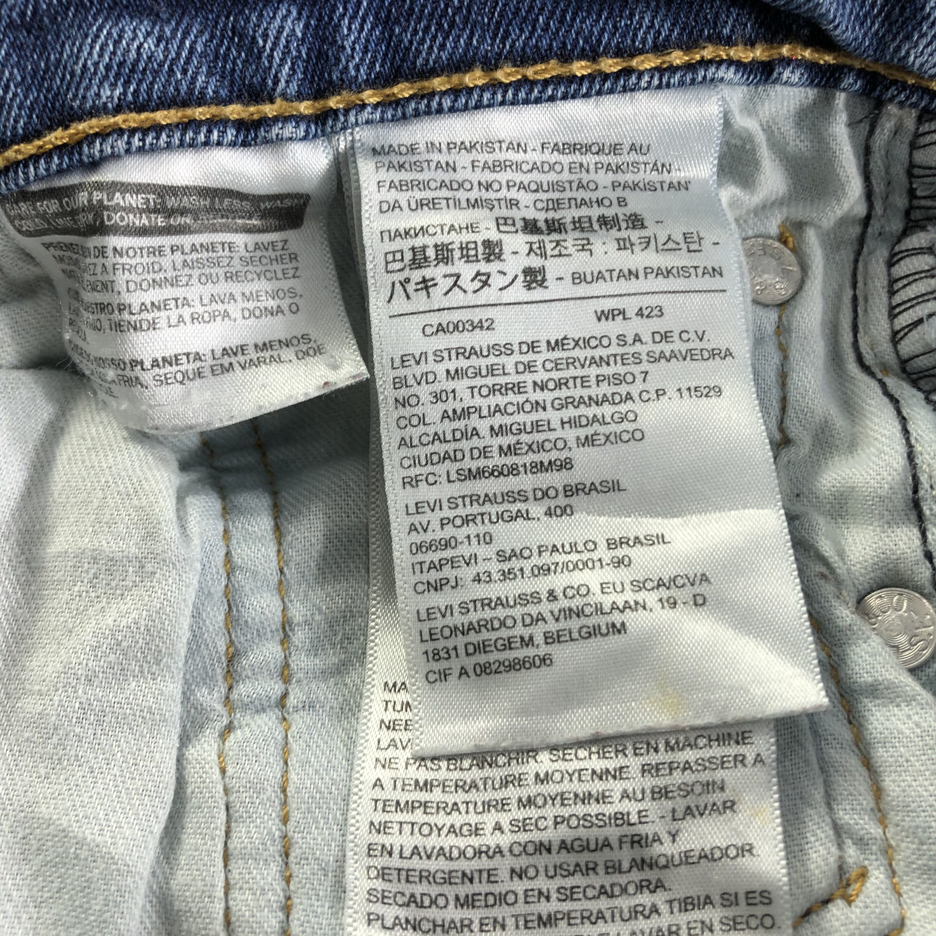 Levi's × Vintage Vintage Blue Wash Levis 559 Jeans-JM3492 Size 31" - 12 Thumbnail