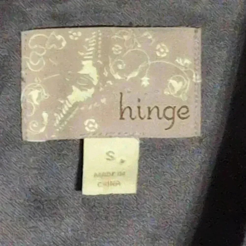 Designer Ladies Hinge Silk Blend Jacket w Ruffles in back Gray/purple Size S / US 4 / IT 40 - 2 Thumbnail