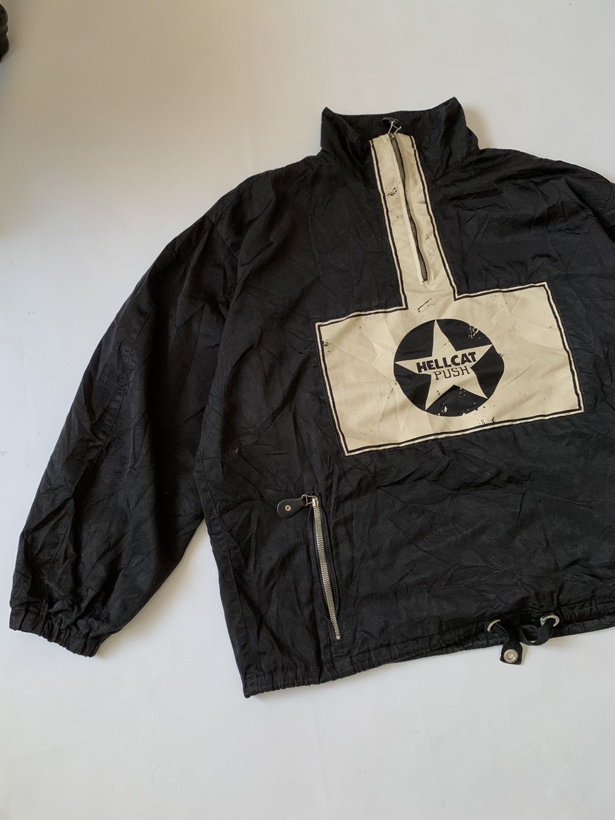 image of Avant Garde x Jet Set Vintage Jacket Anorak in Black, Men's (Size Large)