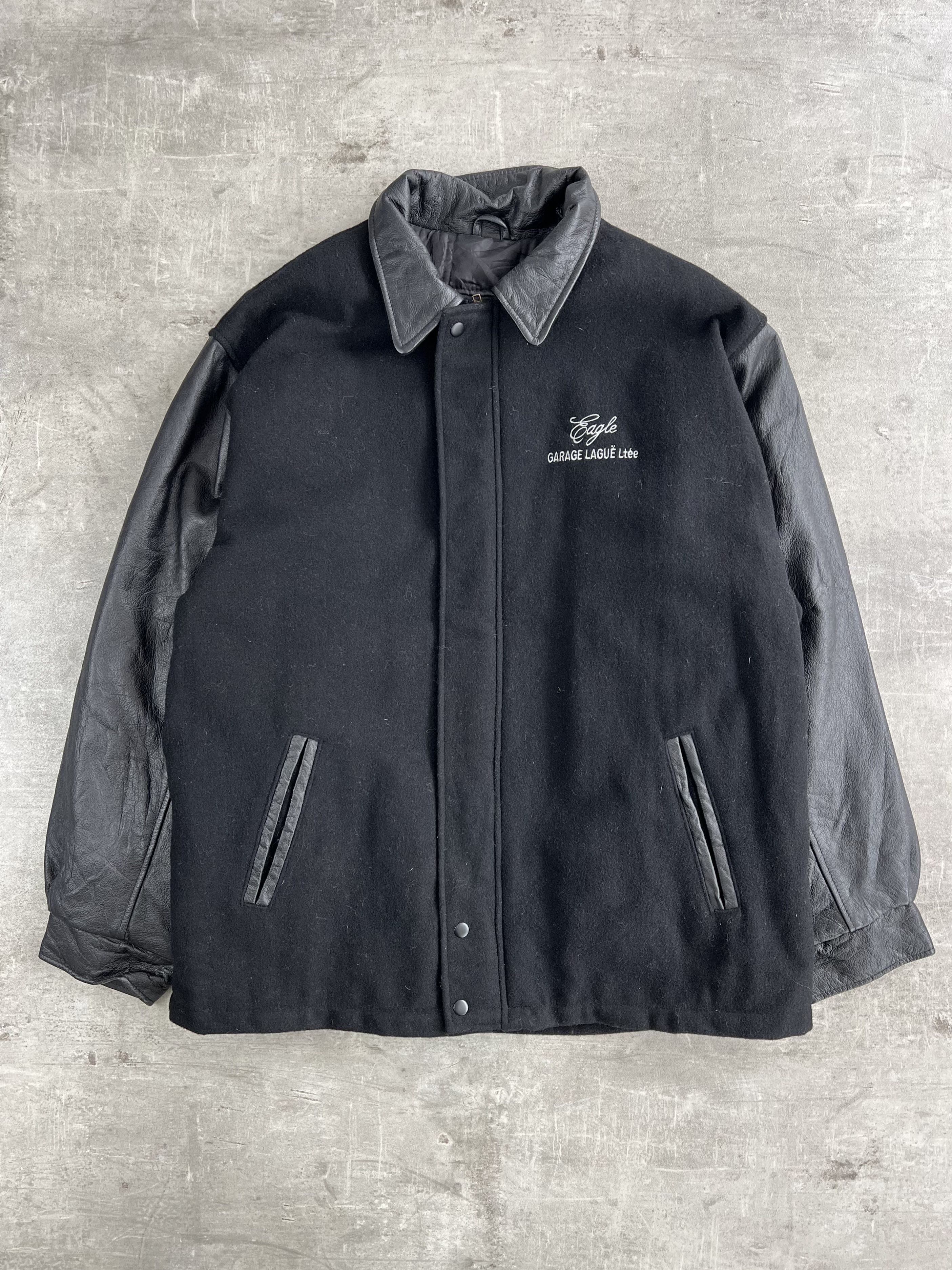 Other GARAGE LEAGUE VINTAGE VARSITY JACKET BLACK Size US XL / EU 56 / 4 - 1 Thumbnail