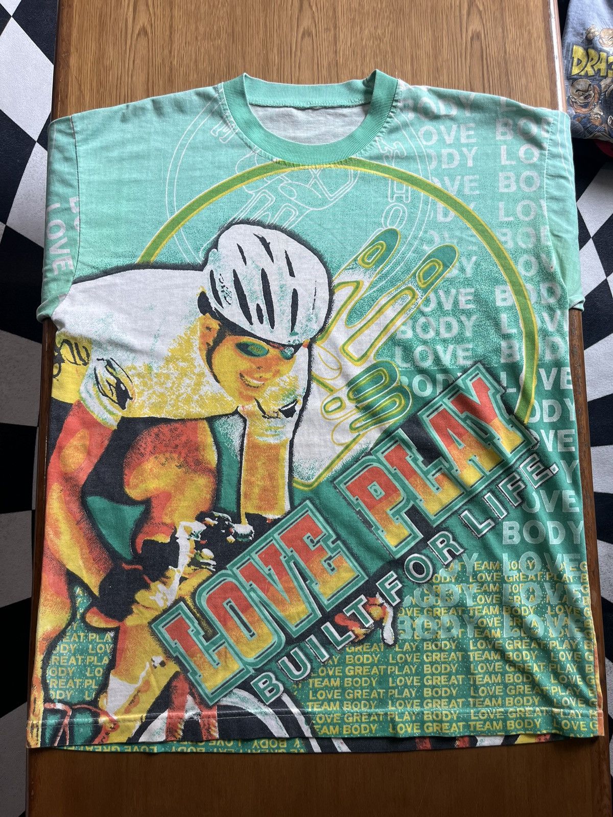 Body Glove Vintage Body Glove (aop) Bicycle 90’s Tshirt Size US L / EU 52-54 / 3 - 4 Thumbnail
