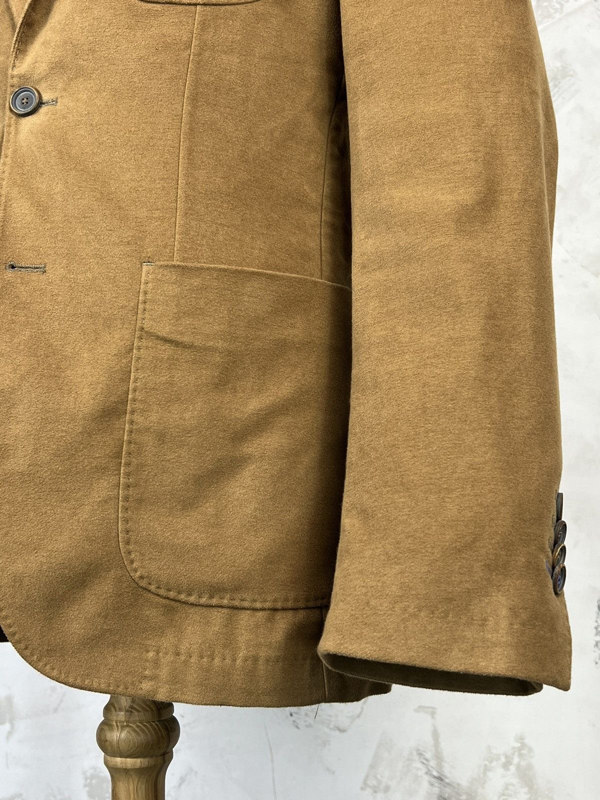 Massimo Dutti Massimo Dutti Suede Look Blazer Jacket Size S - M 48 Size 42R - 4 Thumbnail
