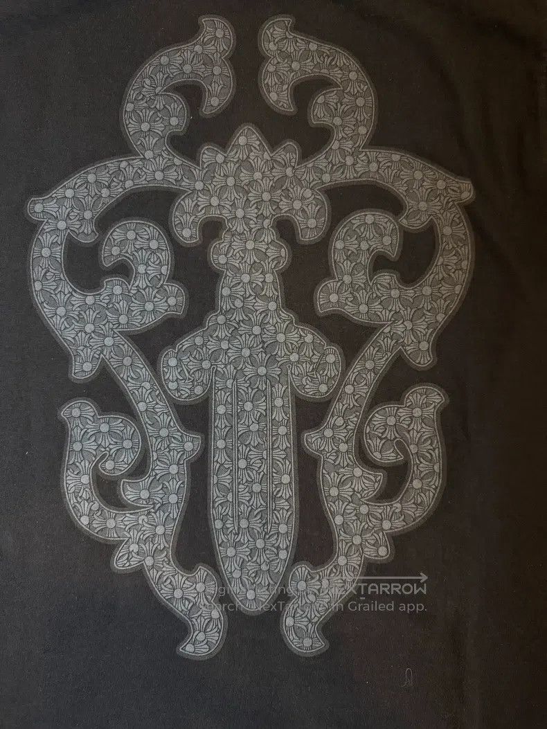 Chrome Hearts CHROME HEARTS Size M Red scroll full of cross flower big sw Size US M / EU 48-50 / 2 - 3 Thumbnail