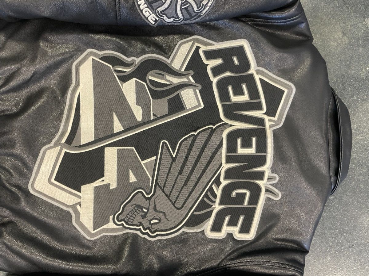 Revenge Revenge Leather Bomber Jacket Size US M / EU 48-50 / 2 - 8 Thumbnail