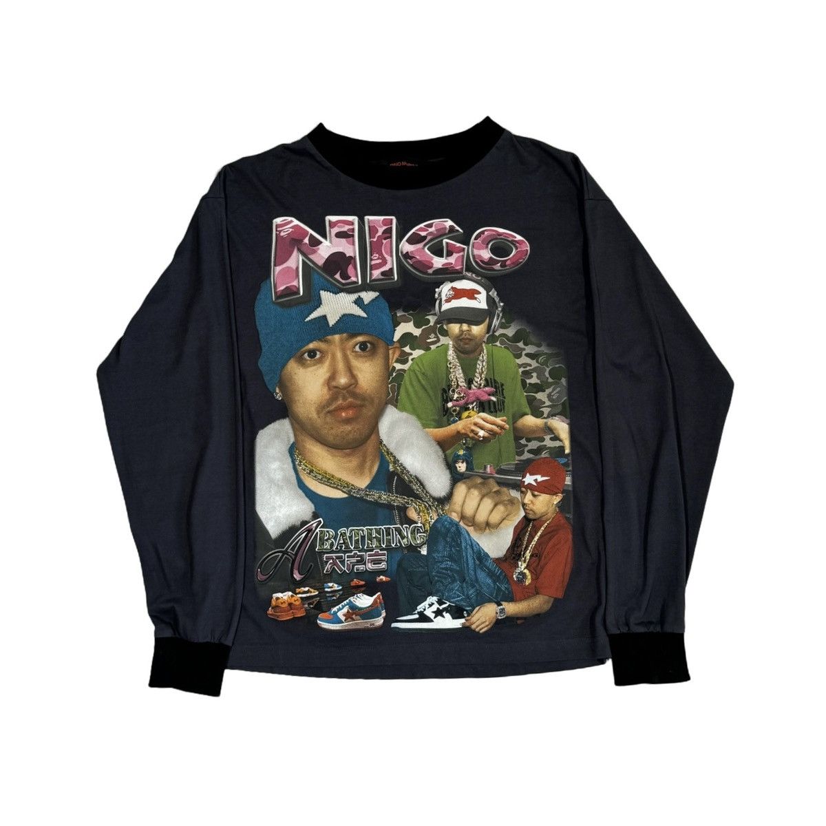 Marino Morwood Marino Morwood Nigo Long Sleeve T-Shirt Size US L / EU 52-54 / 3 - 1 Thumbnail