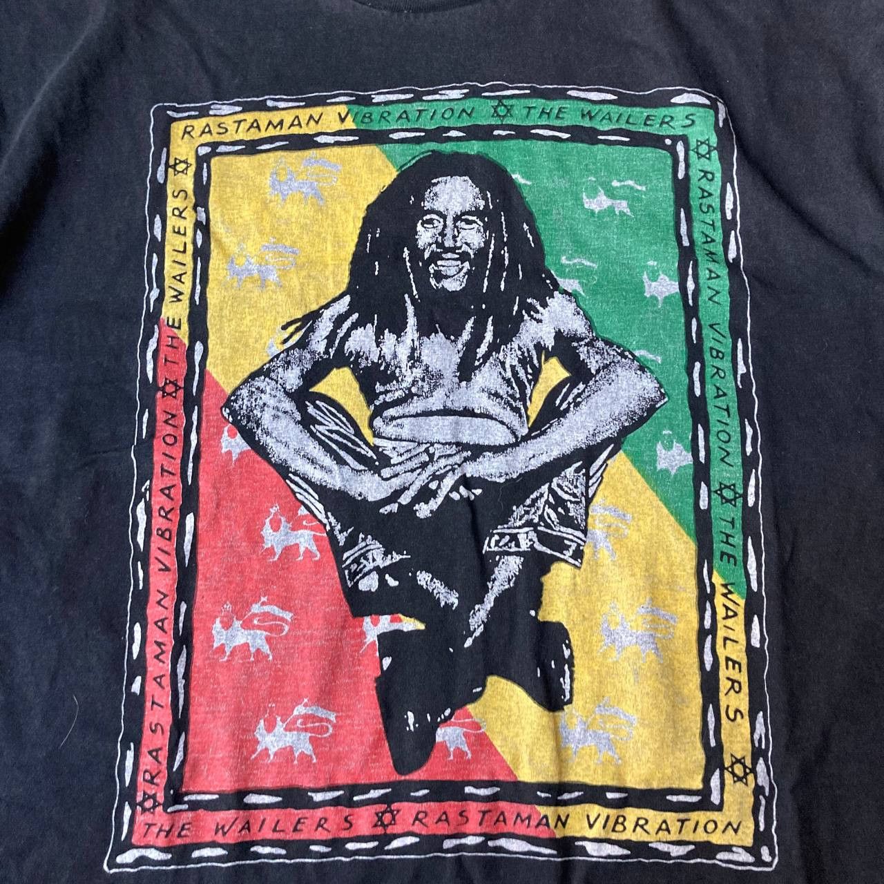 Rap Tees Bob Marley The Wailers Rastafari Roots Reggae Rock Band Size US XL / EU 56 / 4 - 2 Thumbnail