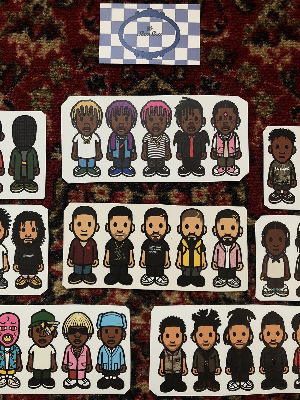 Other 40 Sticker Set Individually Cut & Peal Off Size ONE SIZE - 3 Thumbnail