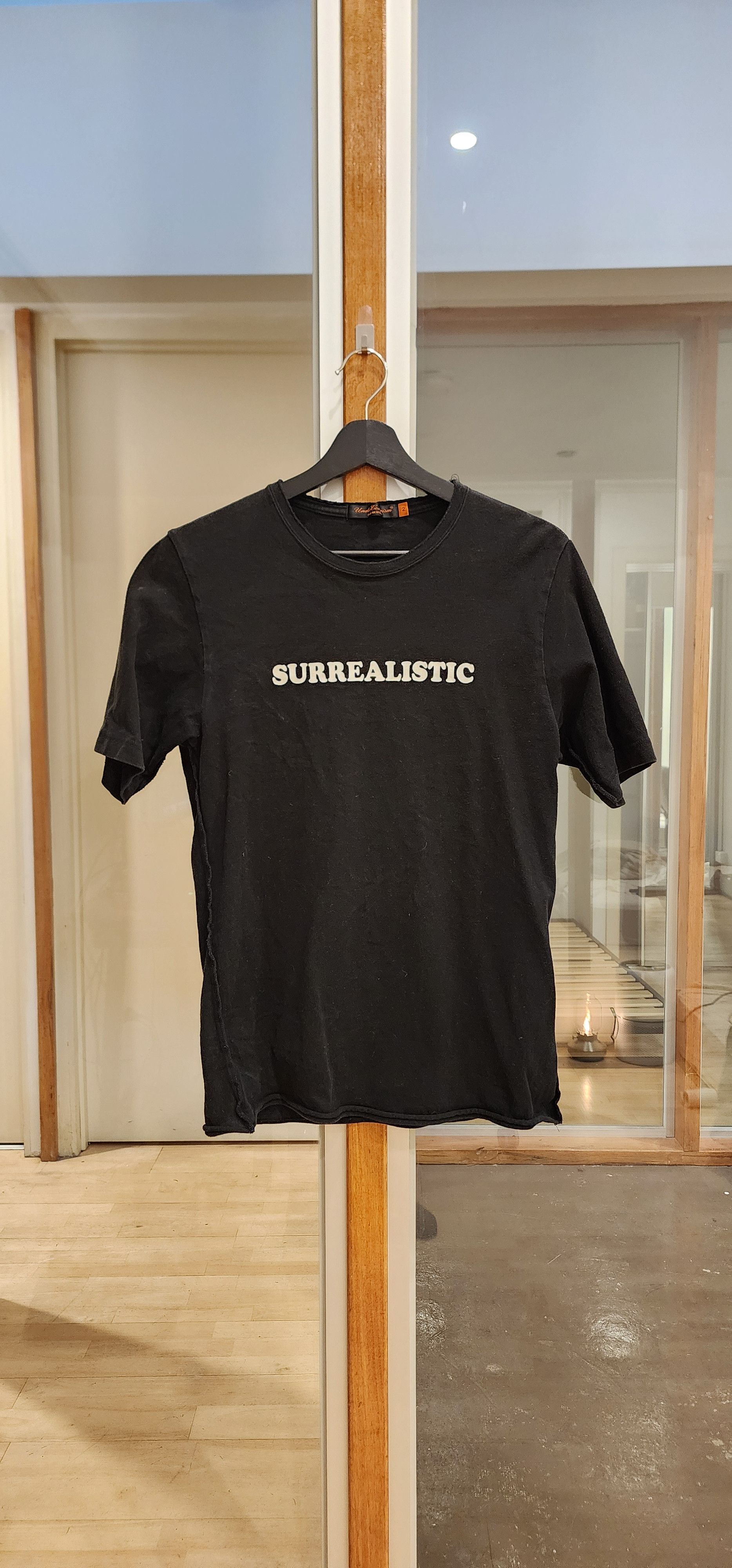 Undercover "SURREALISTIC" Inside Out Raw Hem Tee Size US M / EU 48-50 / 2 - 1 Thumbnail