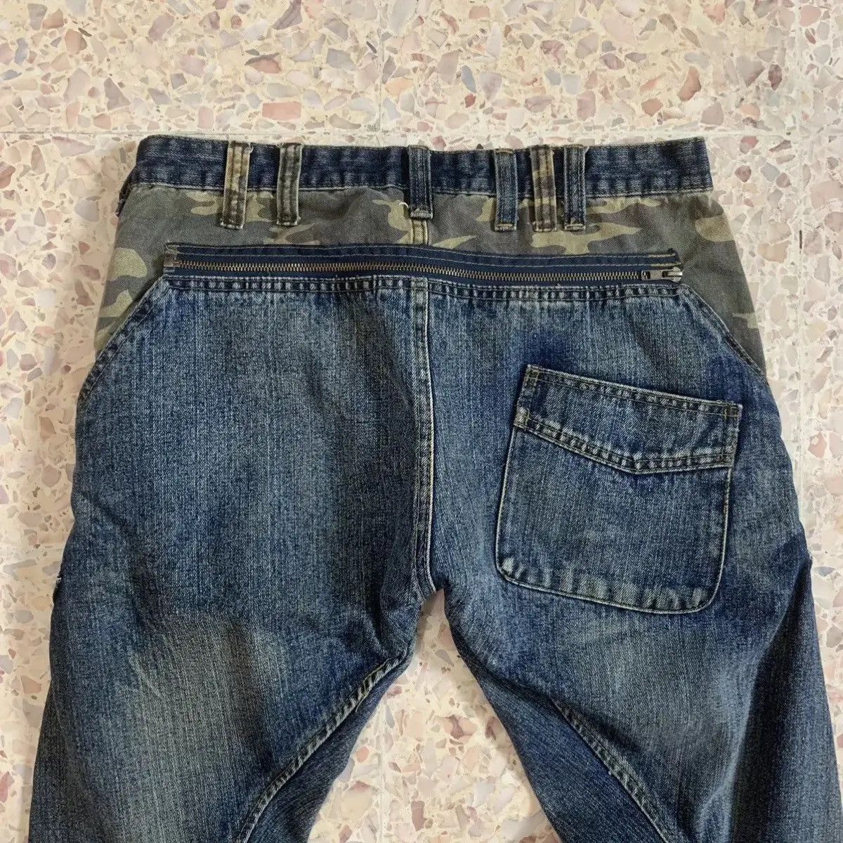 Beauty Beast 💥RARE!JAPANESE VINTAGE JEANS BRTHBREATH UNIQUE DESIGN DENIM Size US 30 / EU 46 - 8 Thumbnail