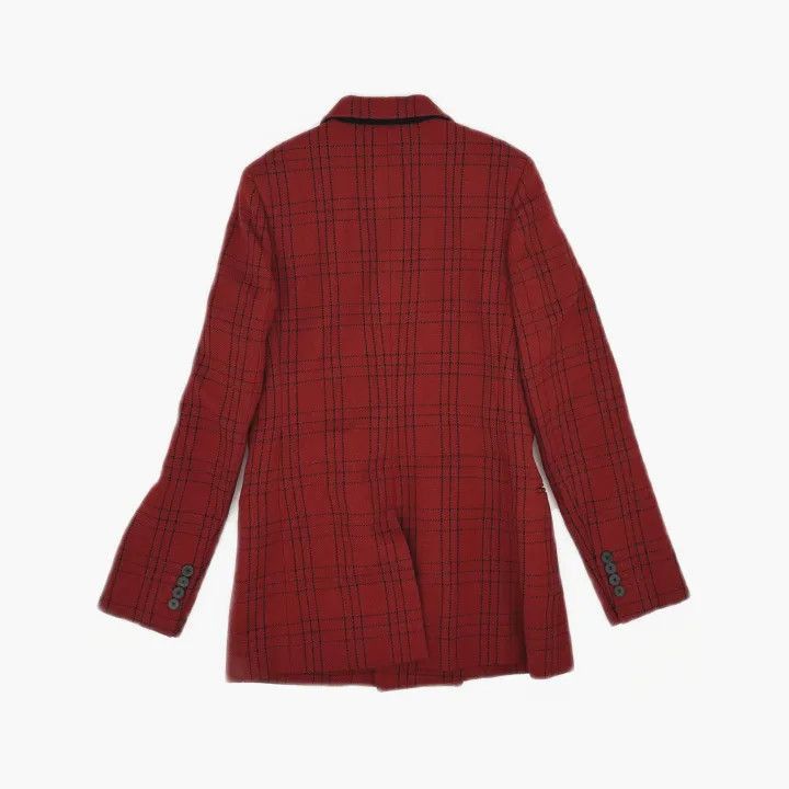 Dior Dior Dior Red Plaid Classic Oversized Blazer 0079-2507 Size US S / EU 44-46 / 1 - 3 Thumbnail