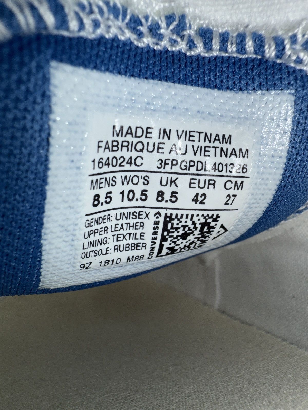 Converse Golf Le Fleur x One star Ox ‘industrial pack- Blue’ Size US 8 / EU 41 - 5 Thumbnail