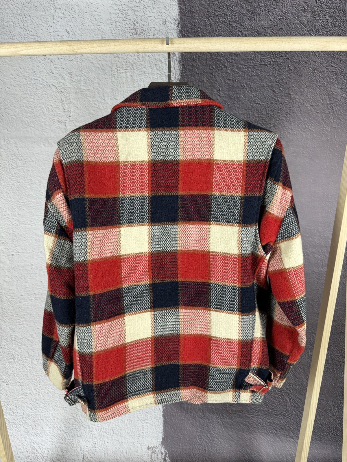 Flannel Bonaventure France vintage flannel full zip shirt jacket Size US S / EU 44-46 / 1 - 9 Thumbnail
