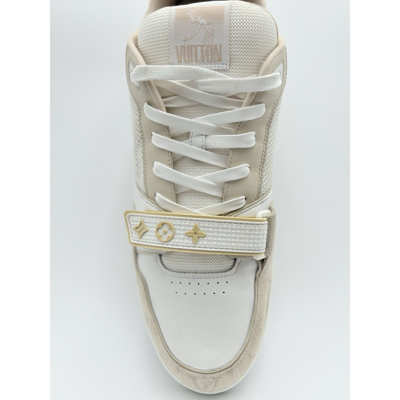 Louis Vuitton 13-13.5 Louis Vuitton Trainer Strap ' Beige ' | GREAT COND! Size US 13 / EU 46 - 5 Thumbnail