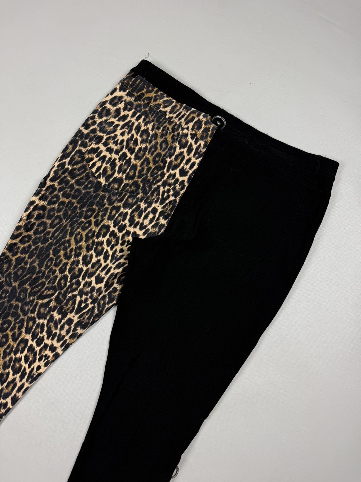 Killstar Killstar Ladies Gothic Leopard Pattern Pants Trousers Size 40" / US 18 - 23 Thumbnail