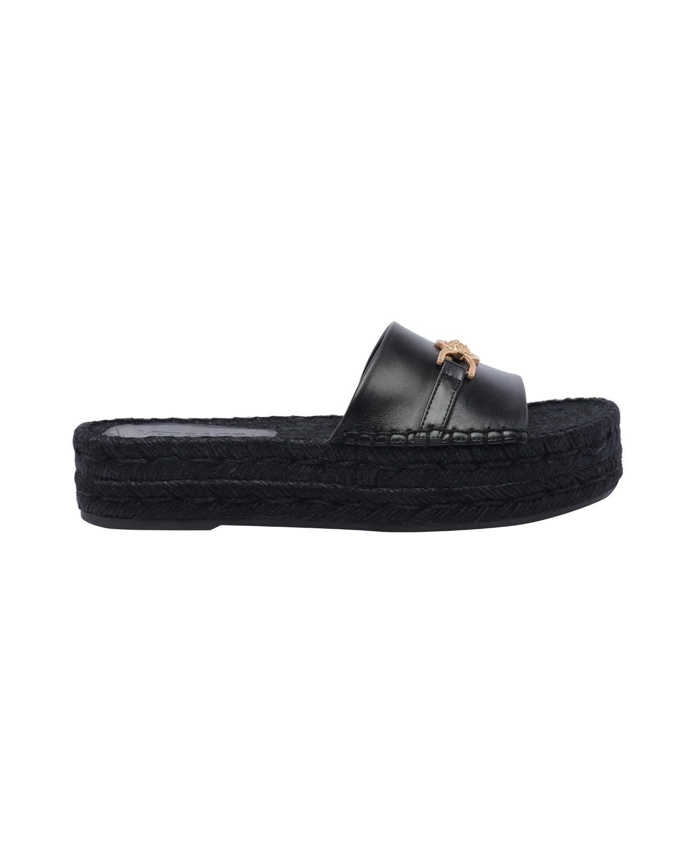 Versace o1y0226 Flats in Black Size US 6 / IT 36 - 1 Thumbnail